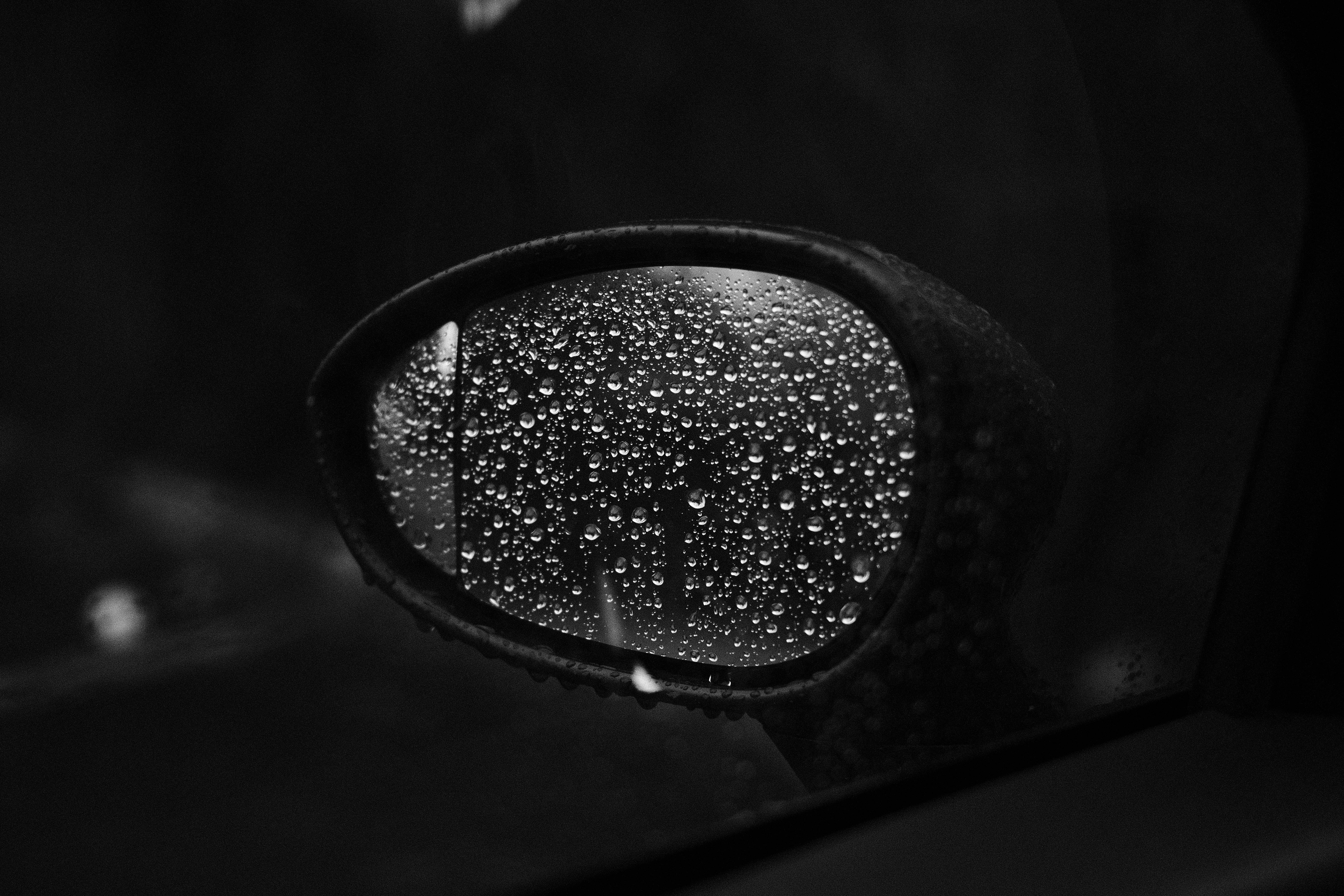 General 6000x4000 photography monochrome car interior mirror rain
