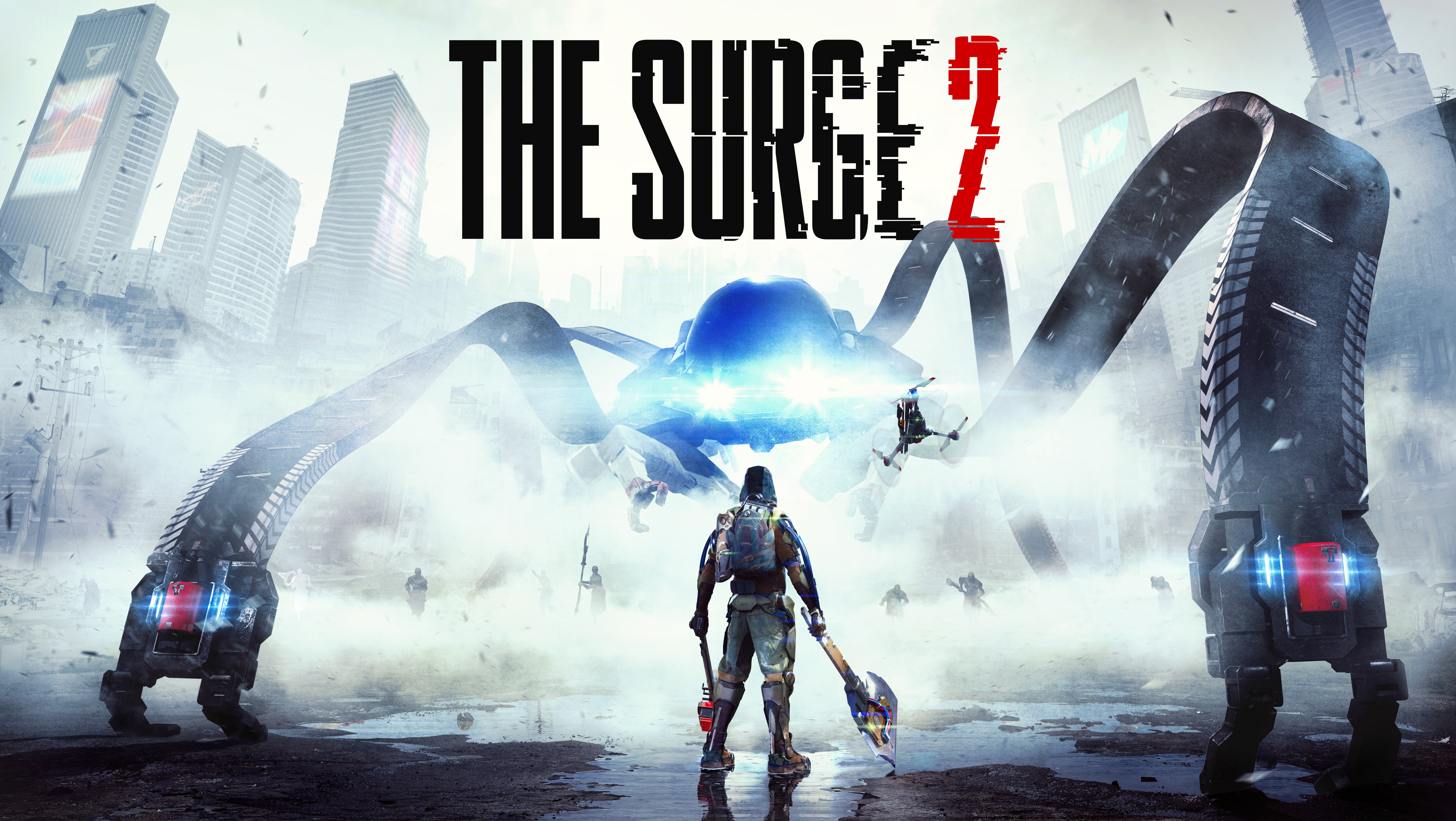 General 8000x4508 the surge 2 video games video game art
