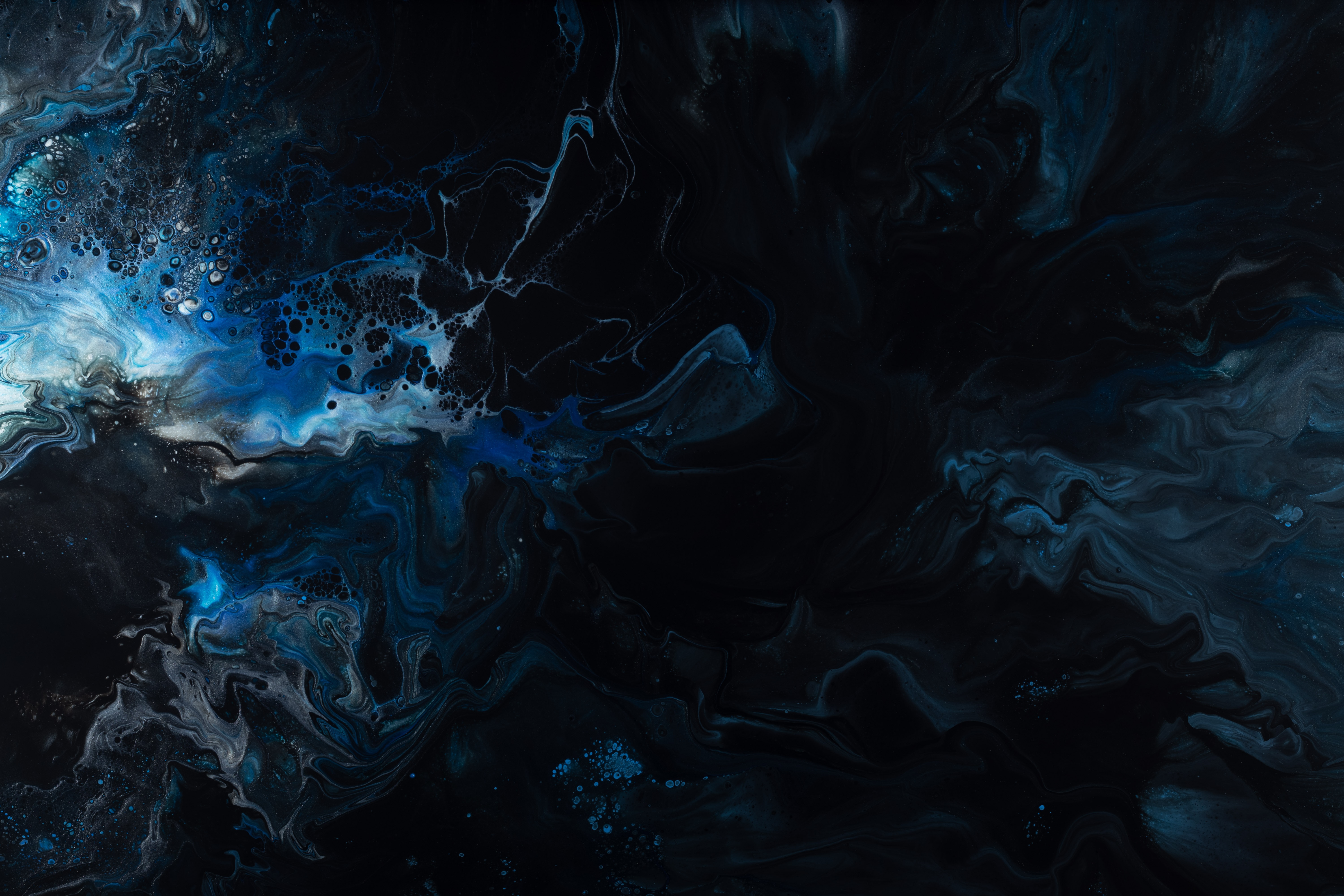 General 6000x4000 water paint in water abstract digital art