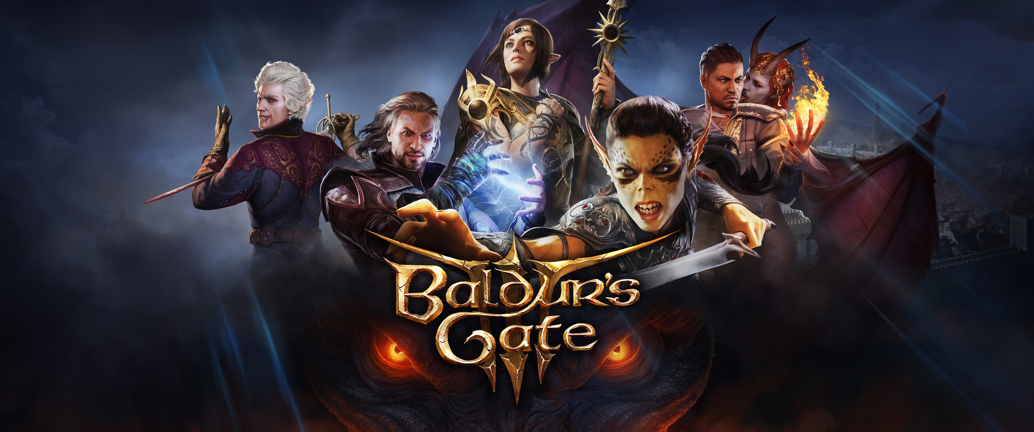 General 3440x1440 Baldur's Gate 3 Larian studios Wizards of the Coast PC gaming fantasy art video game art Baldur's Gate Lae'zel Shadowheart (Baldur's Gate) Astarion