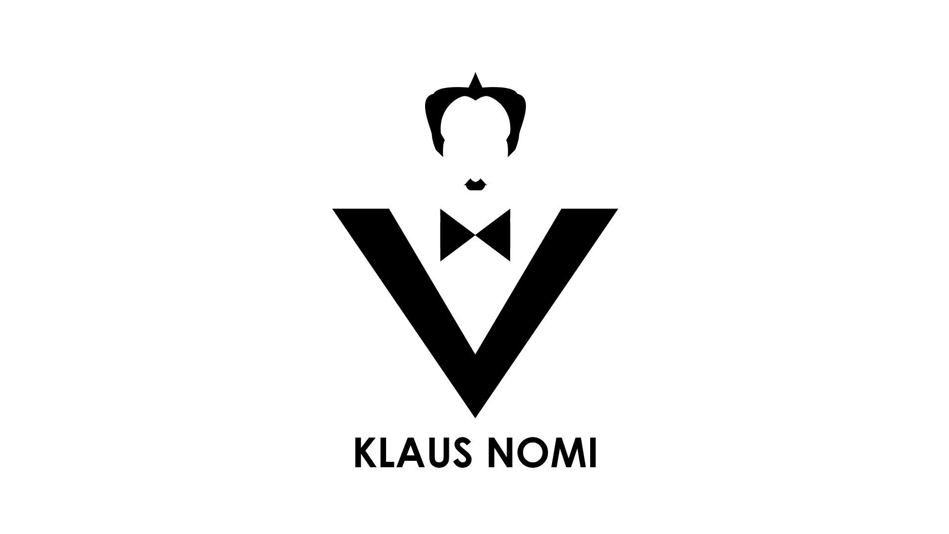 General 1920x1080 klaus nomi music opera dark logo gothic minimalism simple background white background singer