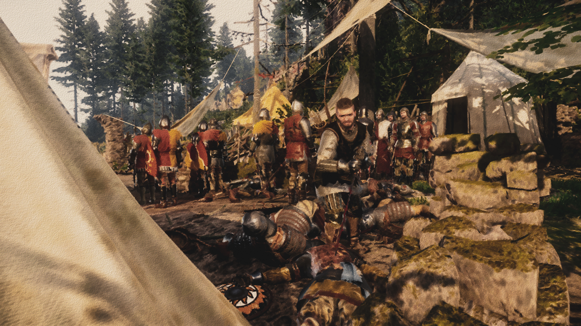 General 1920x1080 Kingdom Come: Deliverance PC gaming screen shot Nvidia Ansel video game characters
