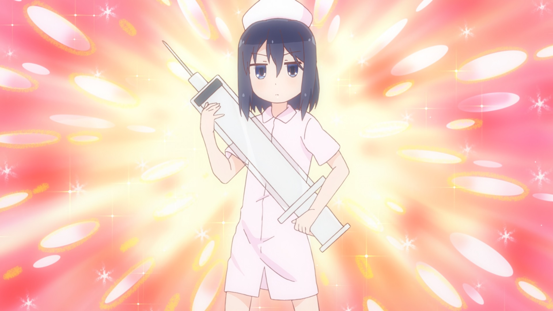 Anime 1920x1080 anime nurse outfit syringe anime girls