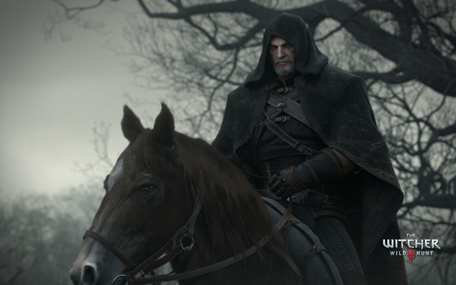 Anime 1920x1200 The Witcher 3: Wild Hunt Geralt of Rivia video games horse RPG hoods