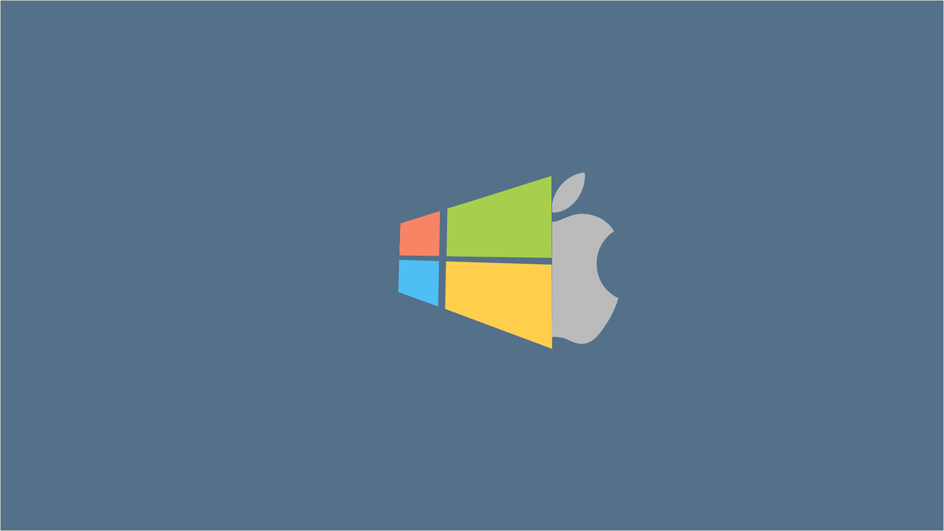 General 1920x1080 Apple Inc. Microsoft Windows minimalism simple background blue background logo operating system