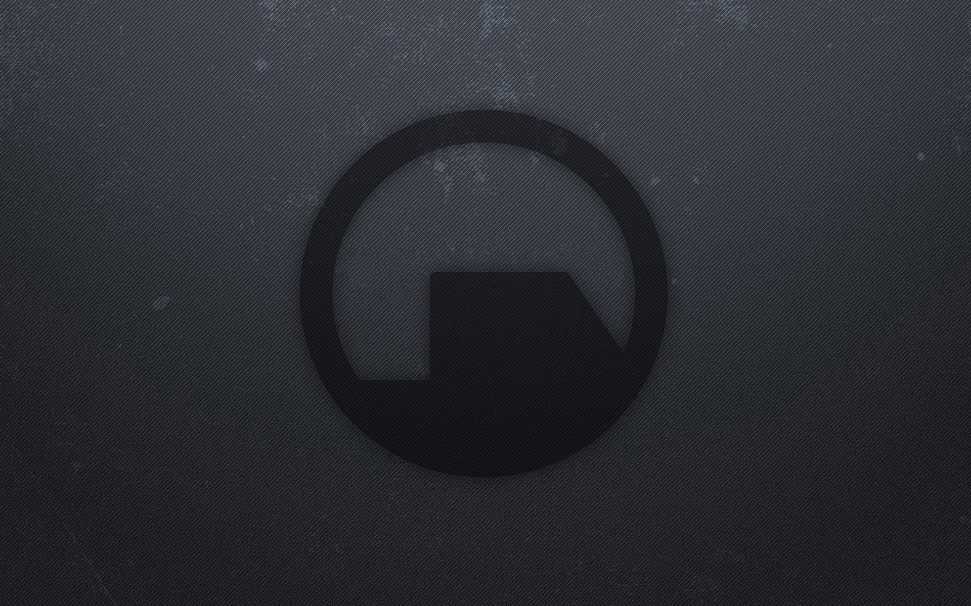 General 1920x1200 minimalism logo video games Half-Life Black Mesa