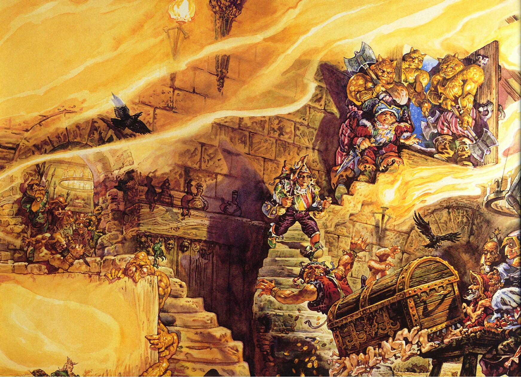 General 1743x1260 Discworld books fantasy art artwork Terry Pratchett