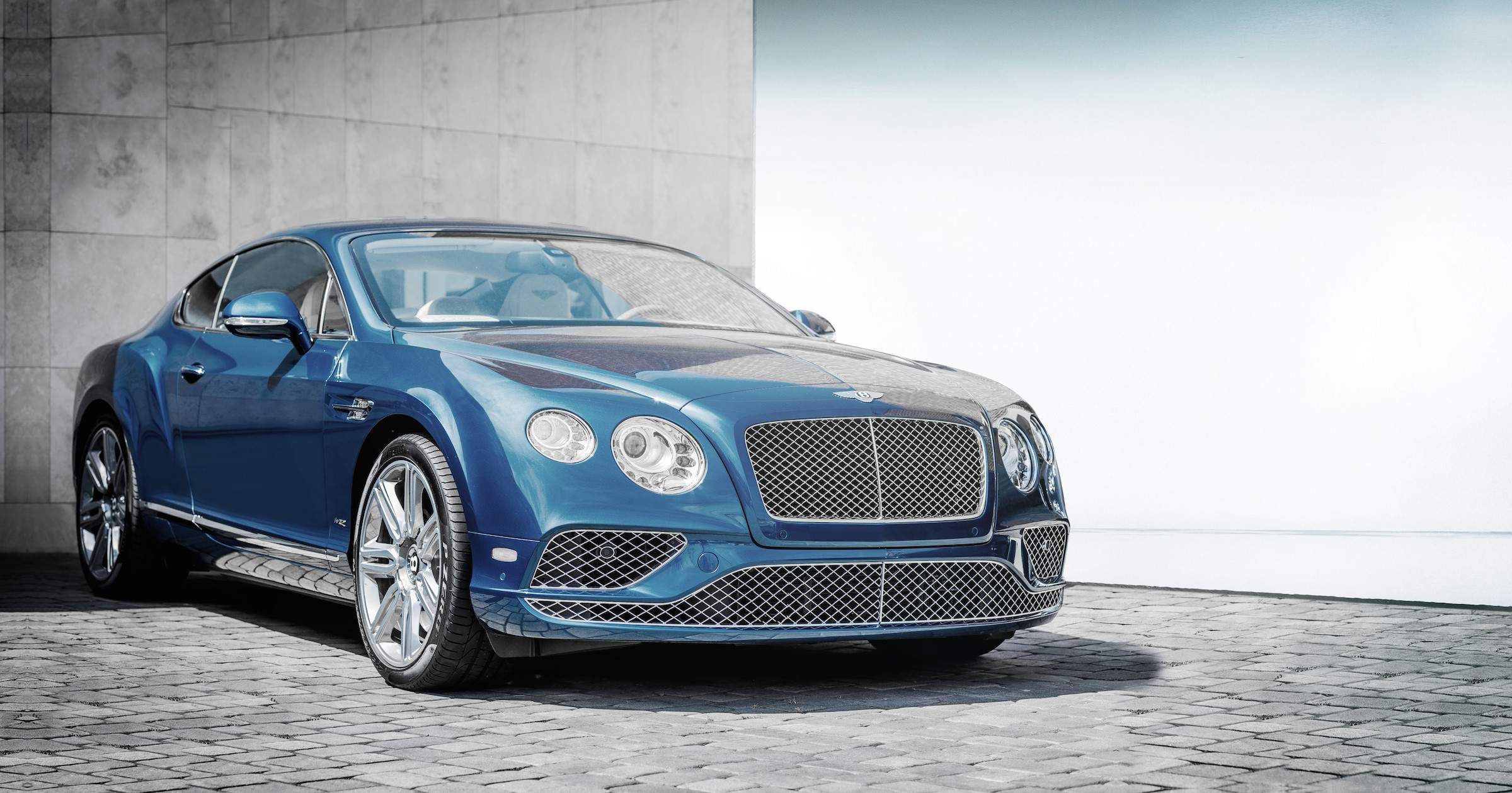 General 2400x1260 Bentley car vehicle blue cars British cars Volkswagen Group luxury cars