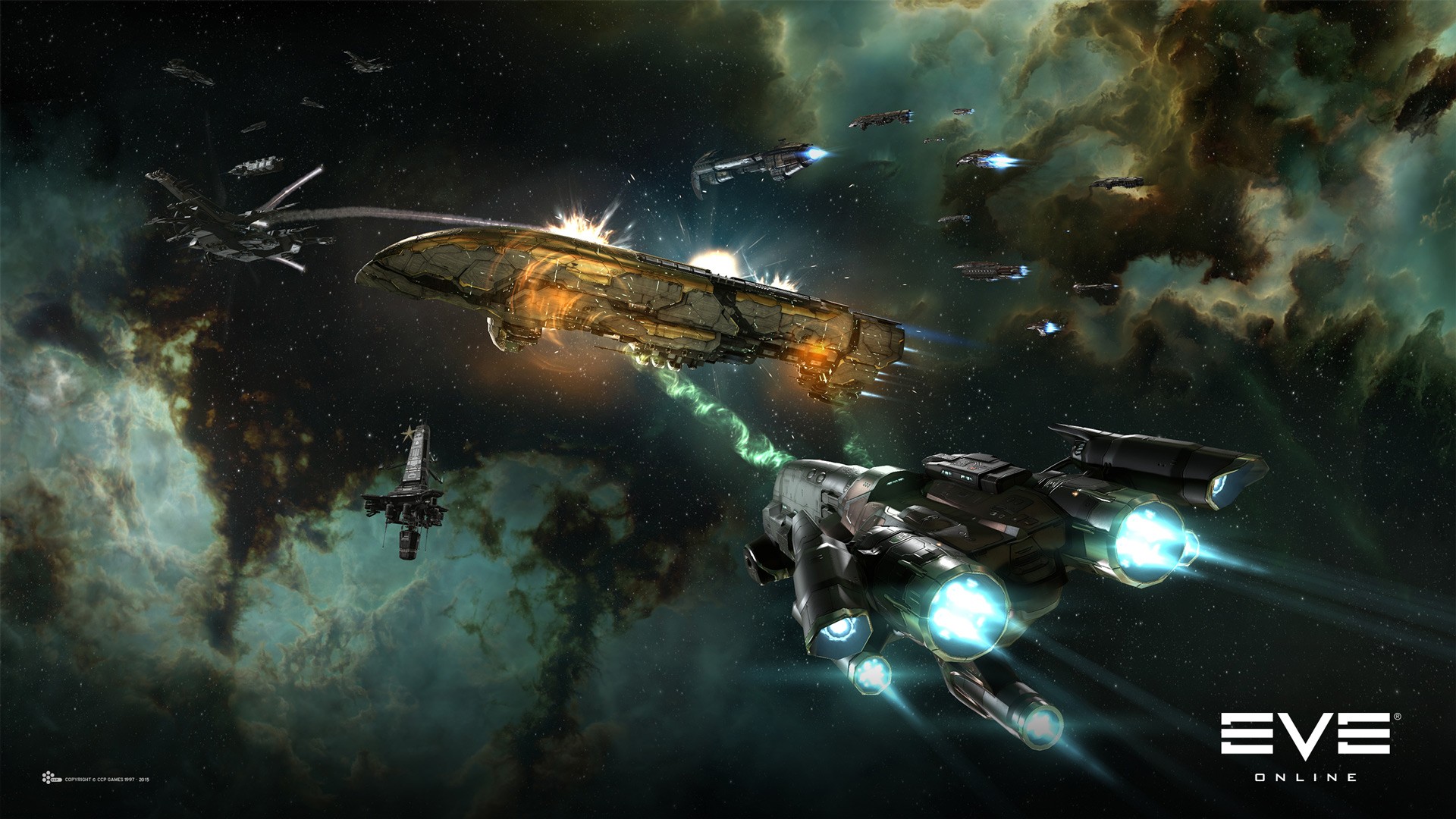 General 1920x1080 EVE Online PC gaming science fiction space spaceship