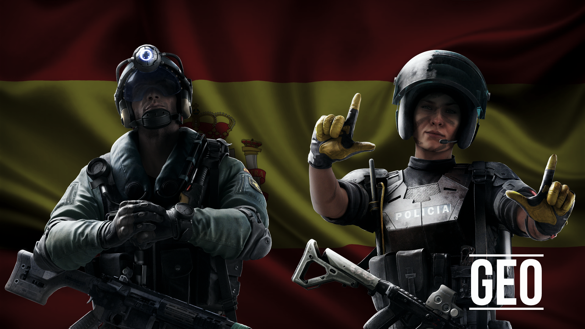 General 1920x1080 Rainbow Six: Siege Spain video games weapon video game characters Spanish Spanish women Ubisoft