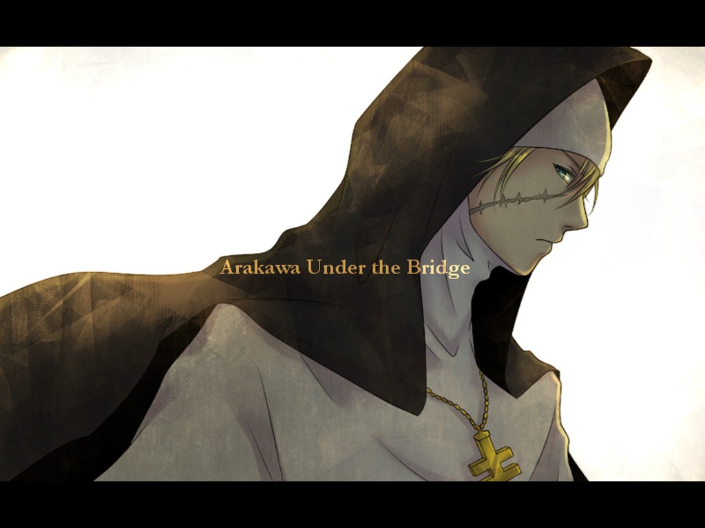 Anime 1024x768 Arakawa Under the Bridge Sister (Arakawa Under the Bridge) anime hoods
