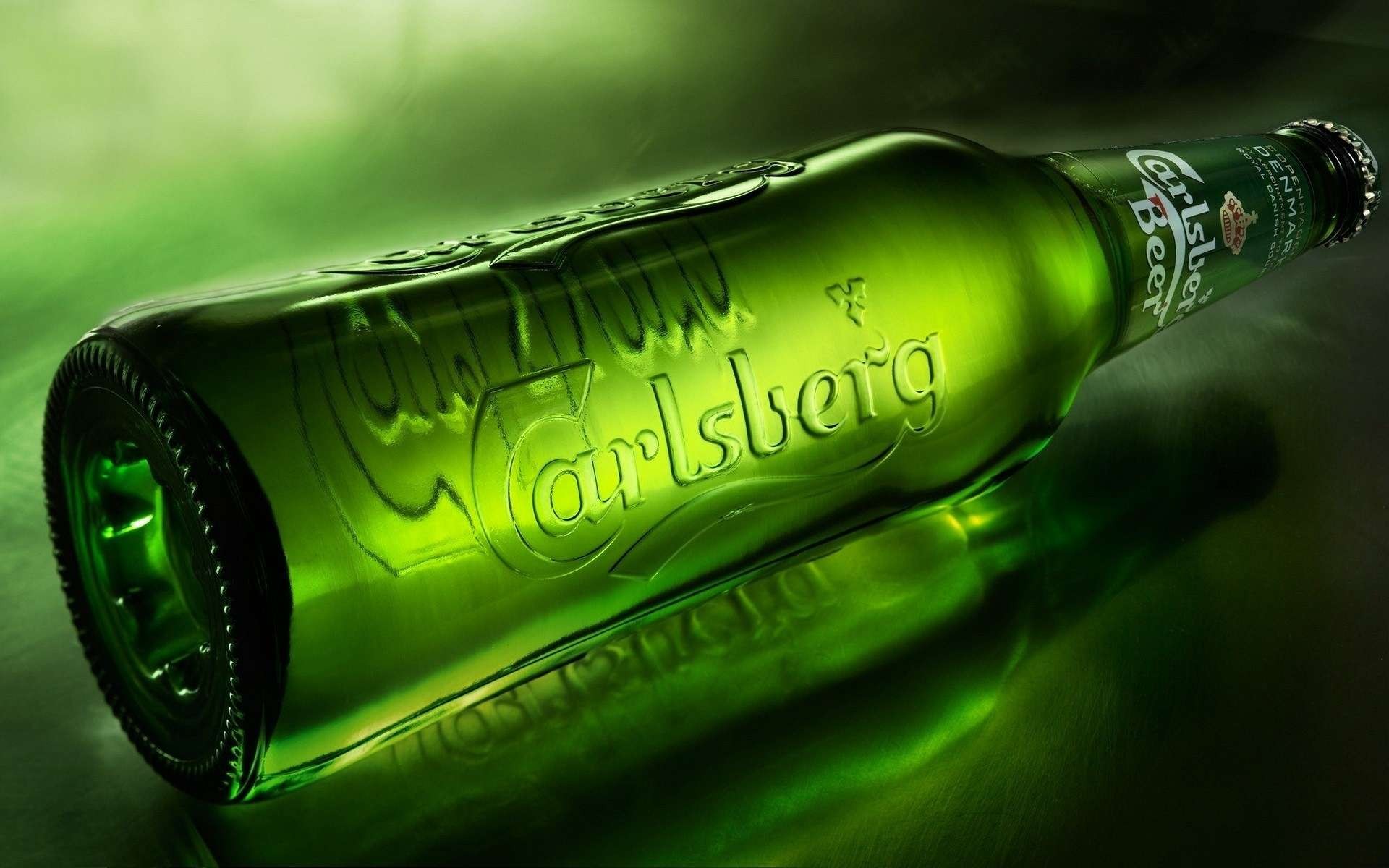 General 1920x1200 Carlsberg beer bottles advertisements alcohol