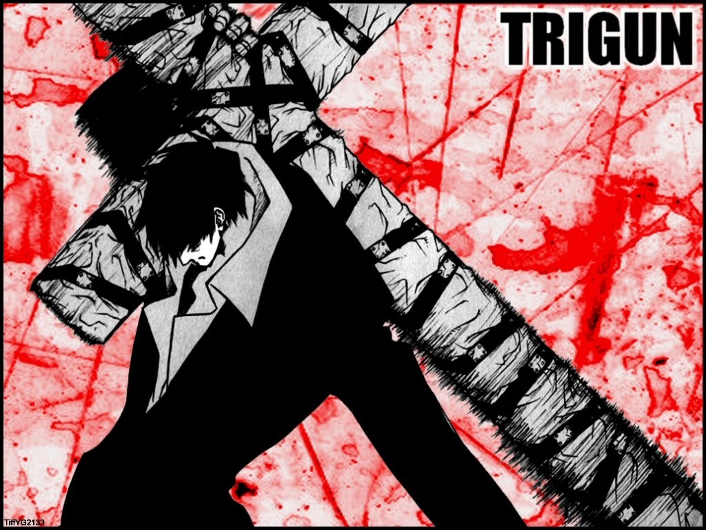 Anime 1024x768 anime Trigun Nicholas D. Wolfwood