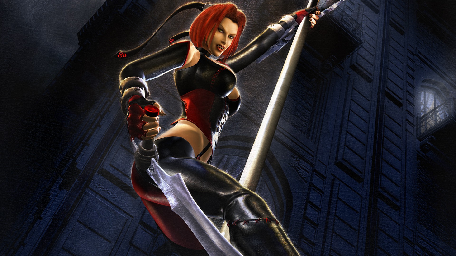 General 1920x1080 BloodRayne video games redhead video game art Damphir women PC gaming video game girls video game characters