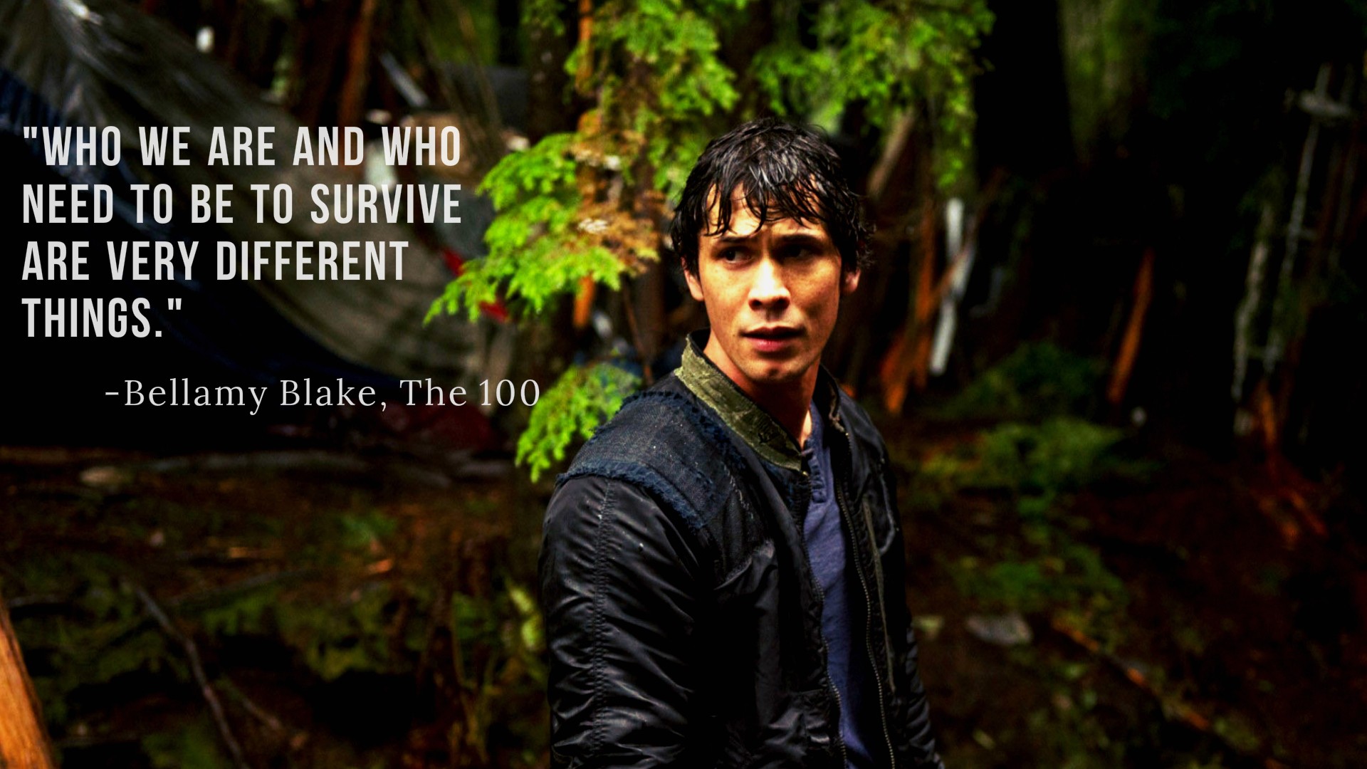 General 1920x1080 quote TV series Netflix The 100