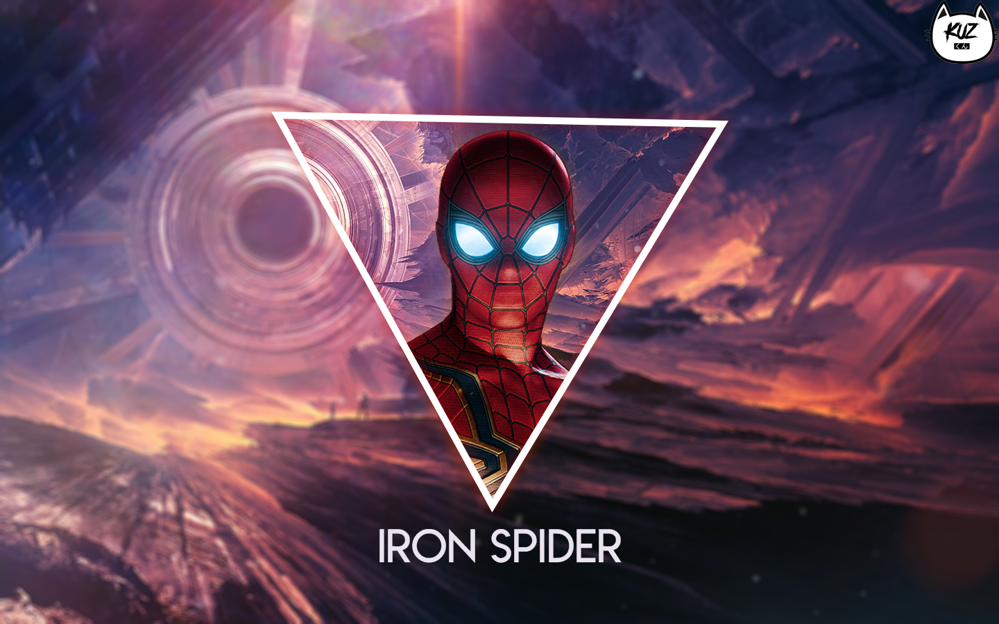 General 1440x900 Spider-Man Iron Spider Armor Marvel Heroes The Avengers superhero triangle