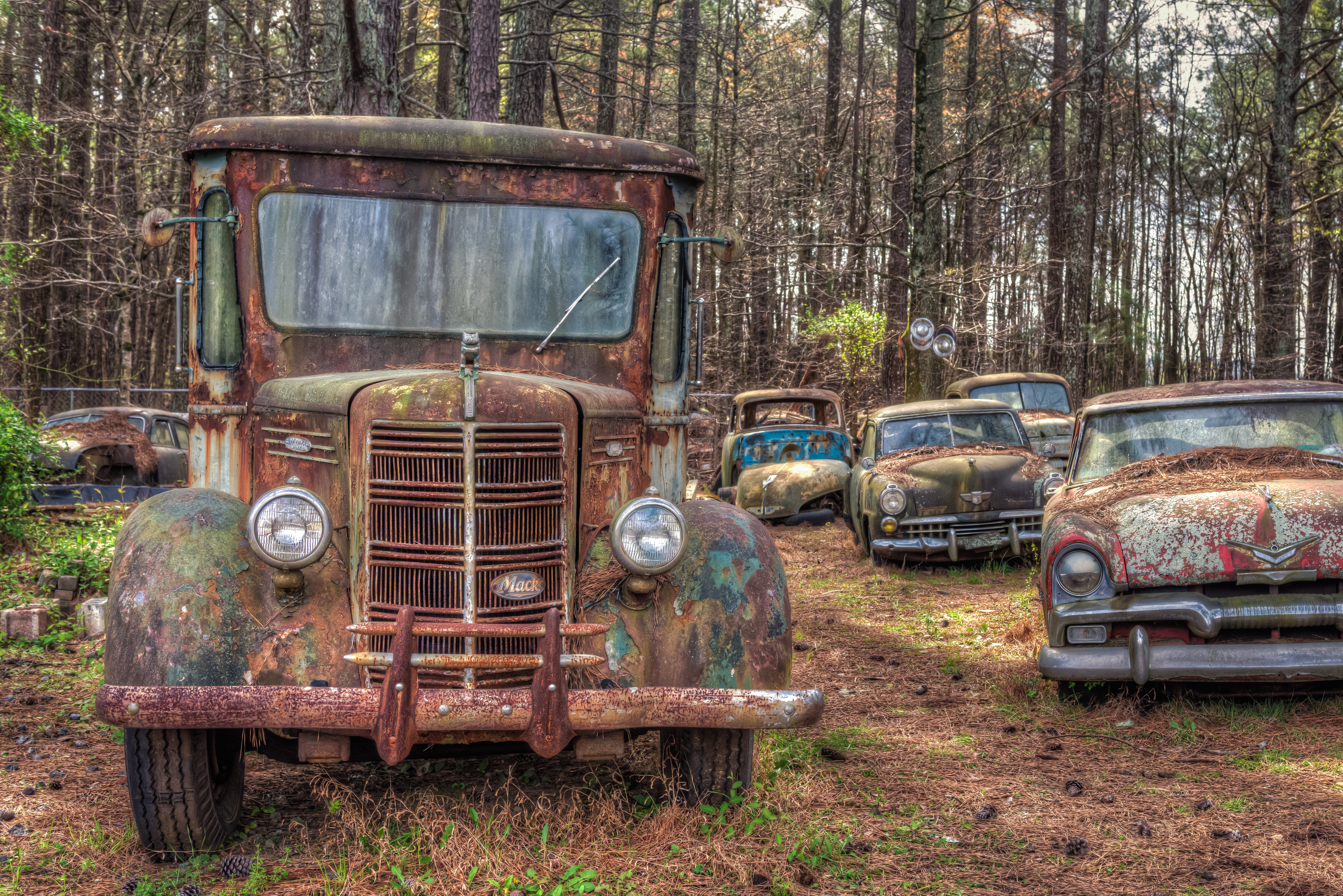 General 6120x4085 car old wreck HDR rust
