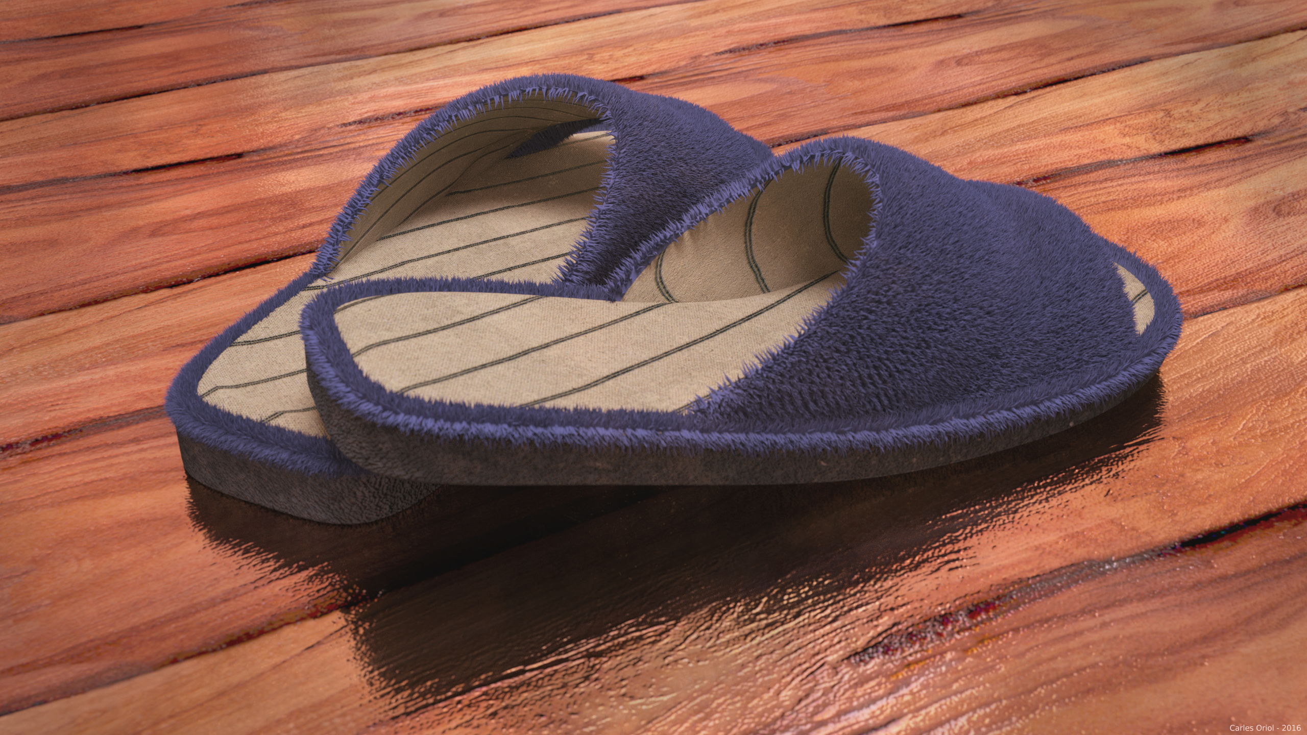General 2560x1440 wooden surface slippers shoes closeup