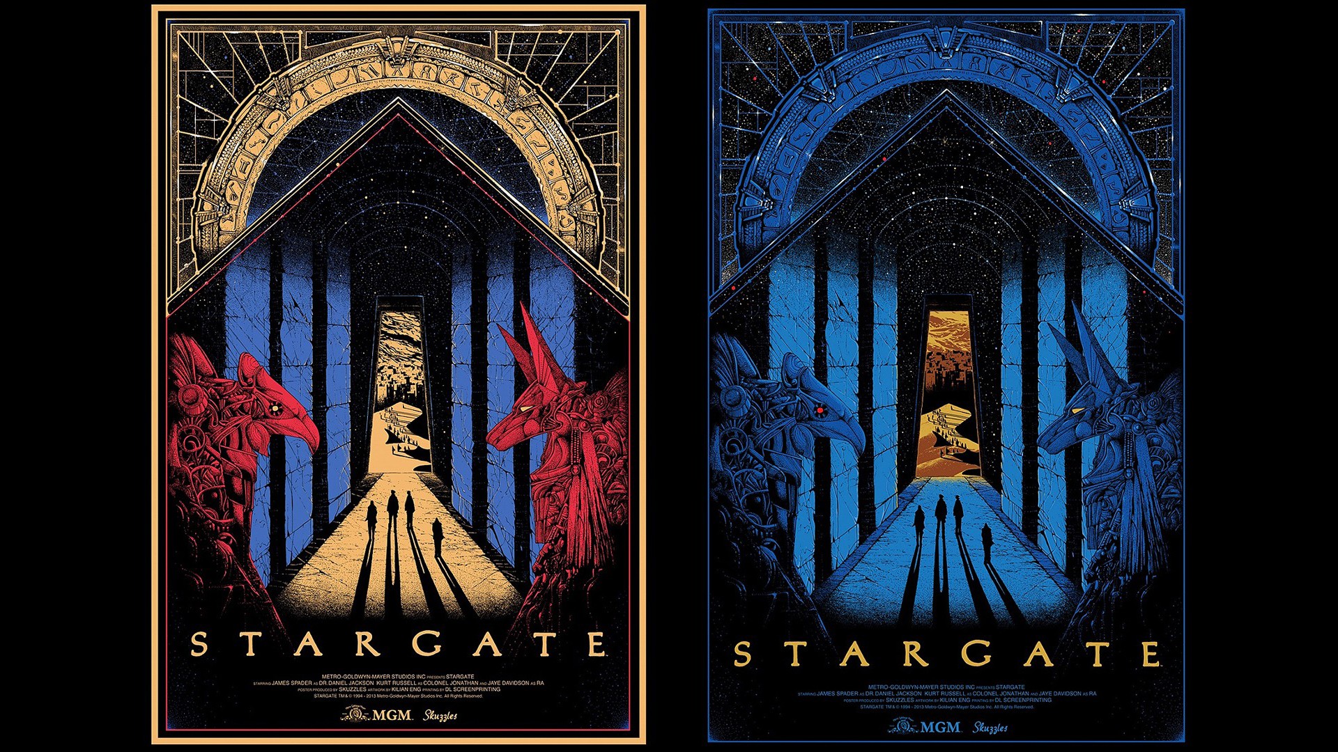 General 1920x1080 Stargate movies collage movie poster