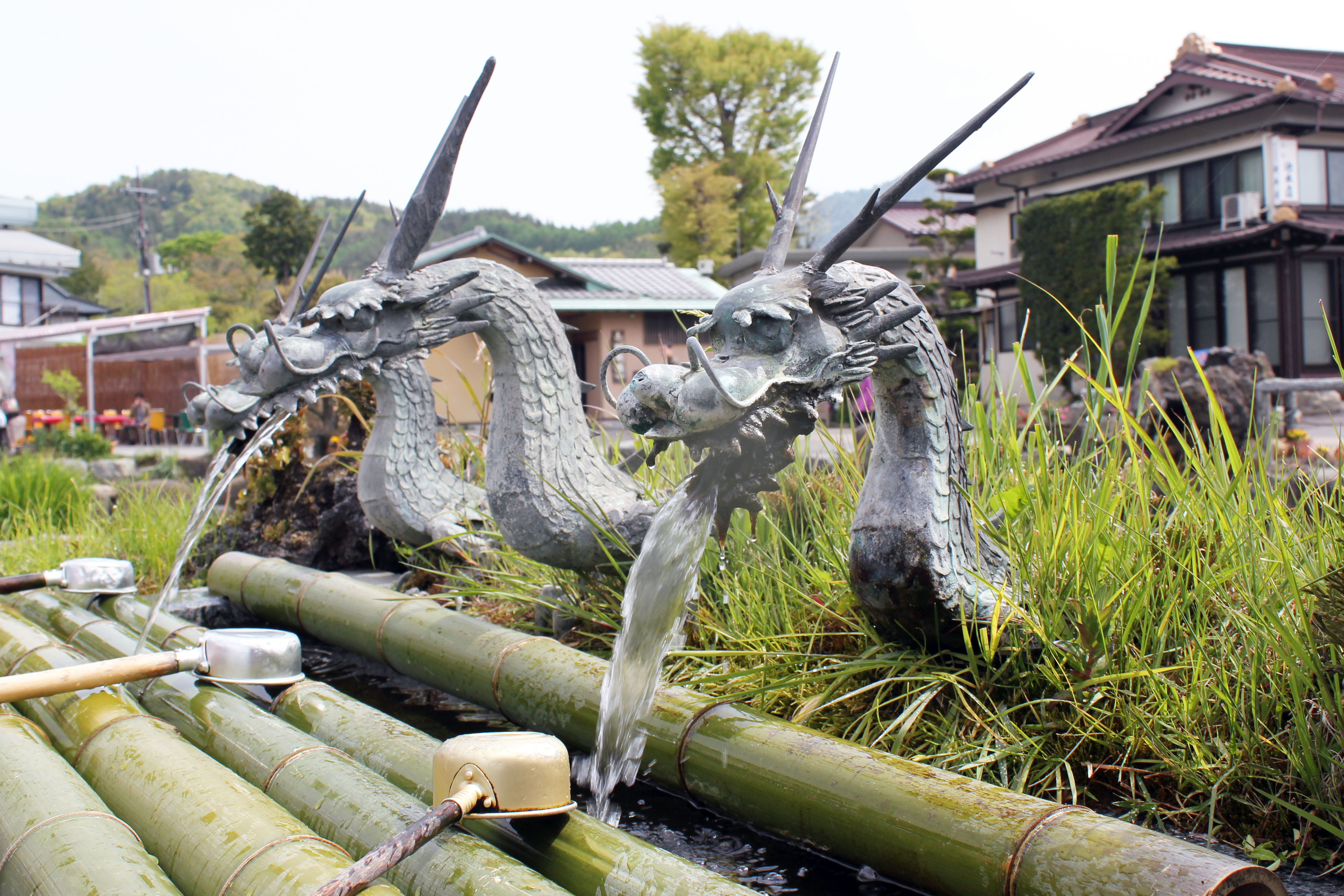 General 4461x2974 Japan fountain dragon water Chinese dragon