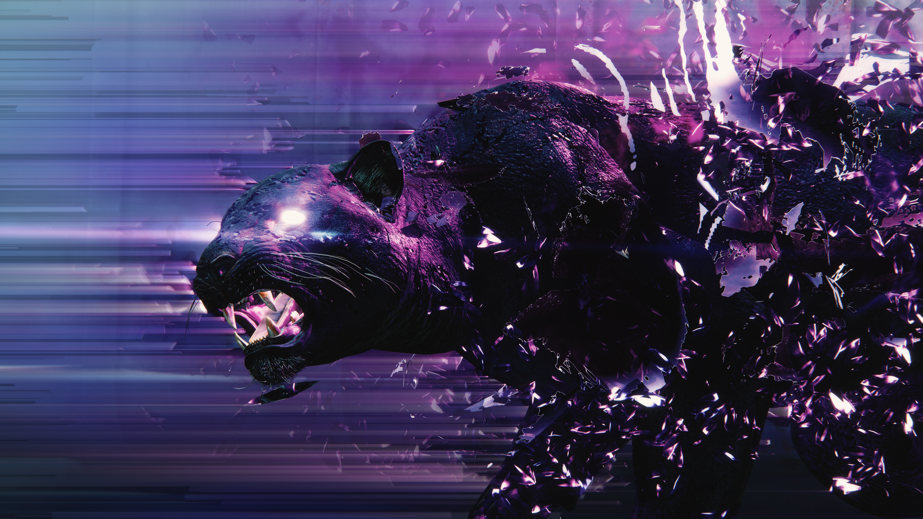 General 3840x2160 Devil May Cry 5 video games reshade artwork purple