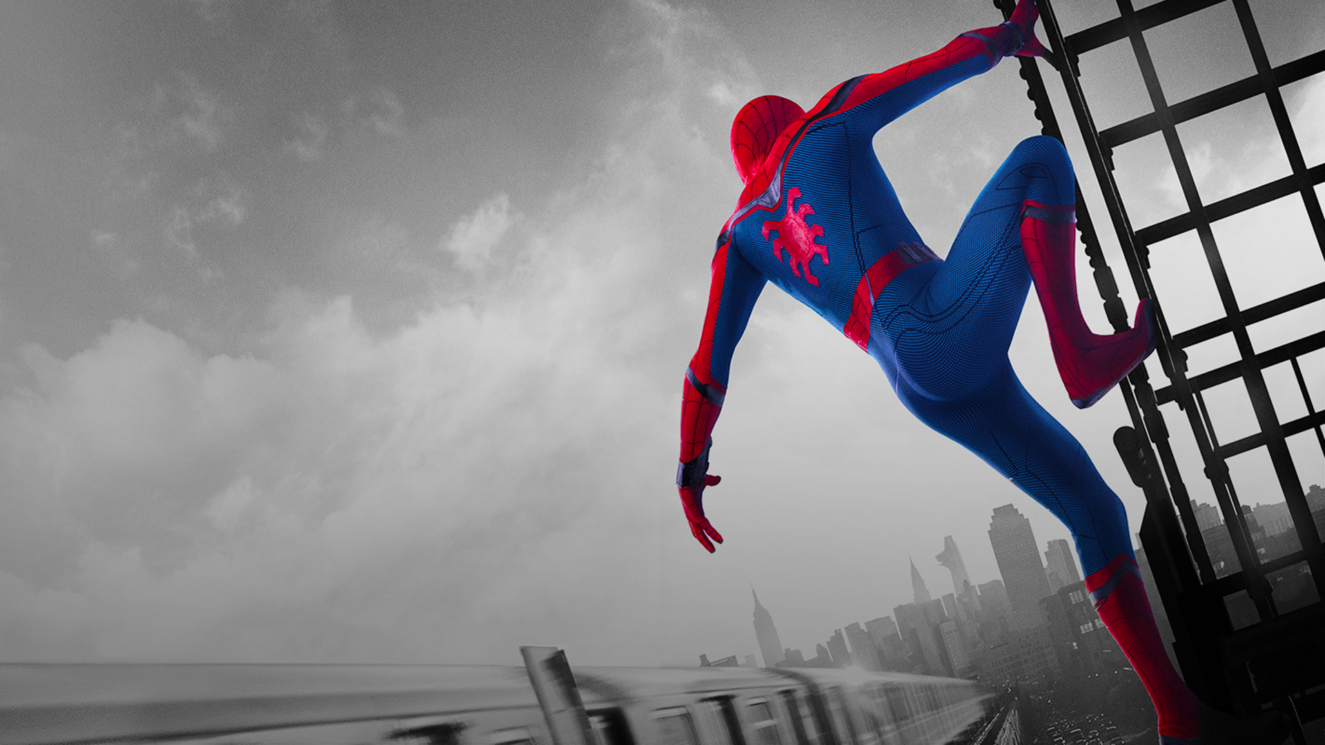 People 1920x1080 Spider-Man Marvel Comics Marvel Cinematic Universe Tom Holland Spider-Man: Homecoming 2017 (Year) movies superhero