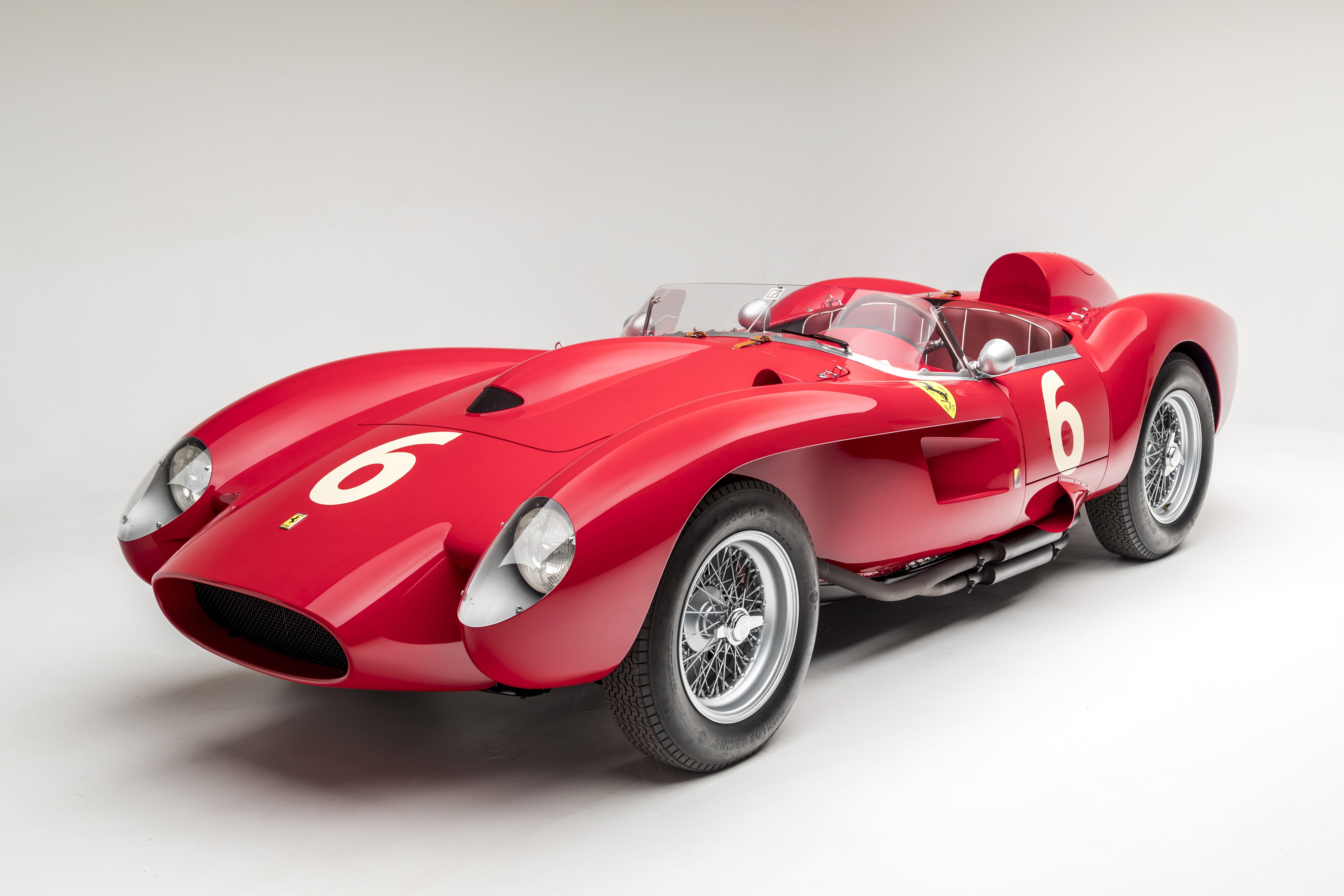 General 4096x2731 car vehicle red cars 1957 (Year) Ferrari 250 Testa Rossa Ferrari 250 Ferrari