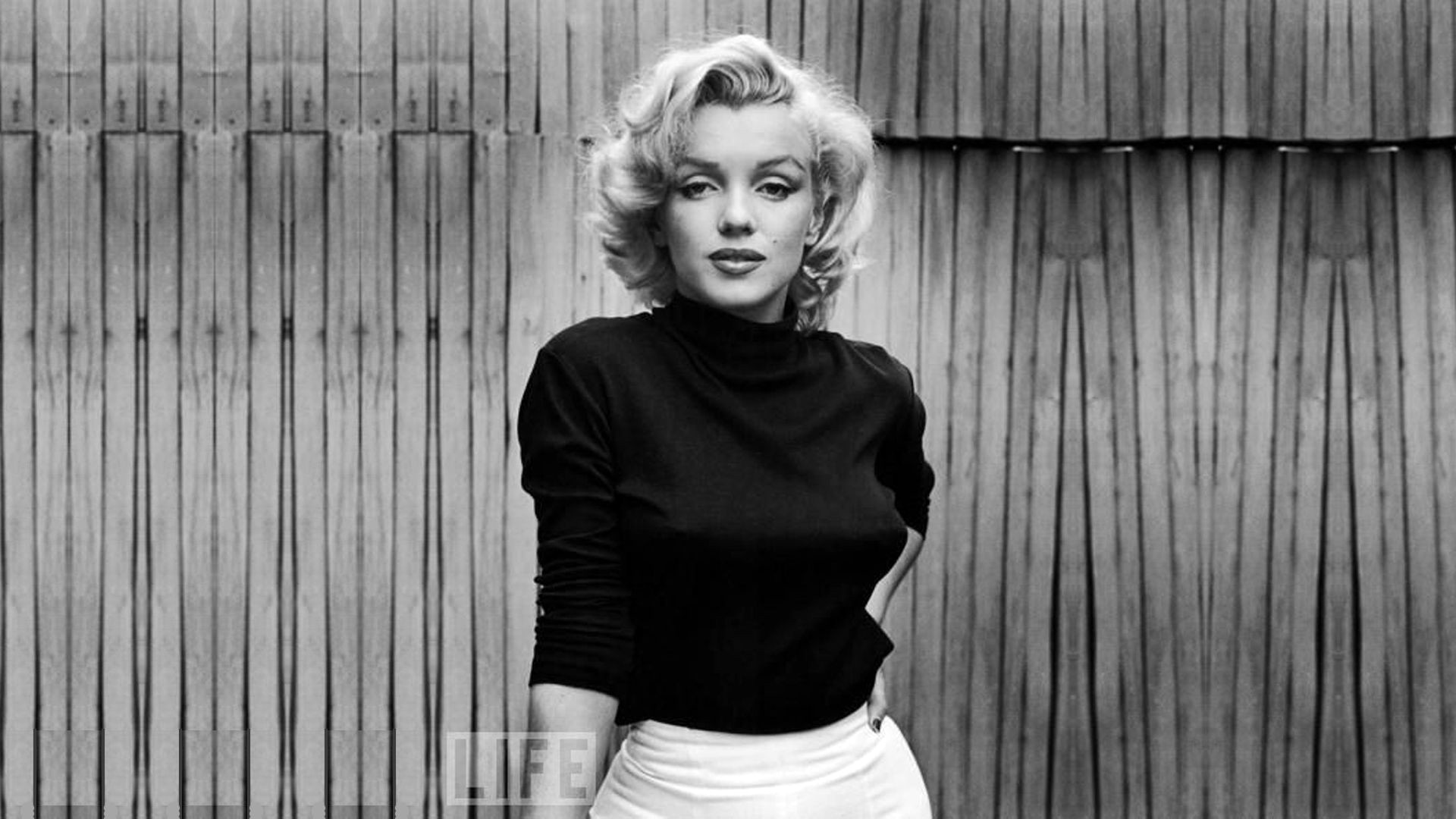 People 1920x1080 Marilyn Monroe women actress celebrity blonde monochrome