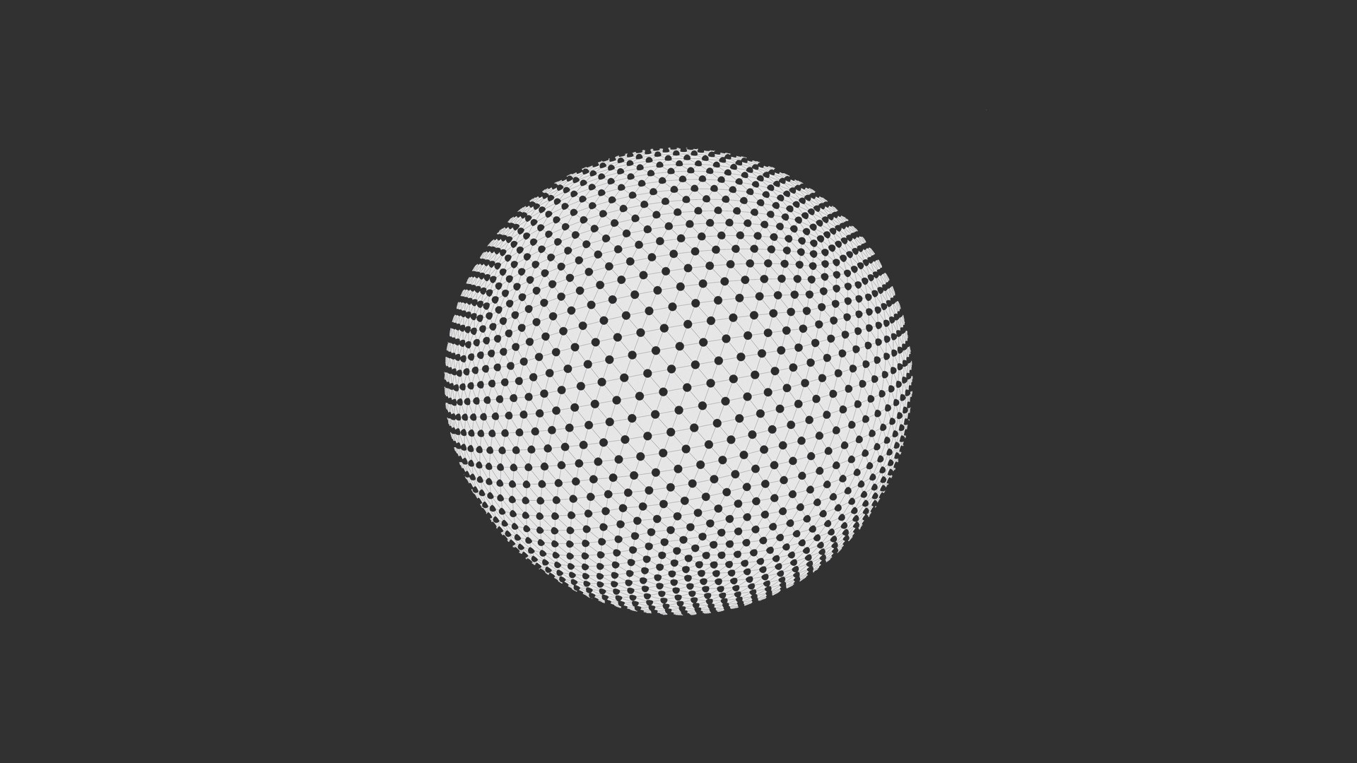 General 1920x1080 ball abstract dark Tesseract (Band) gray gray background