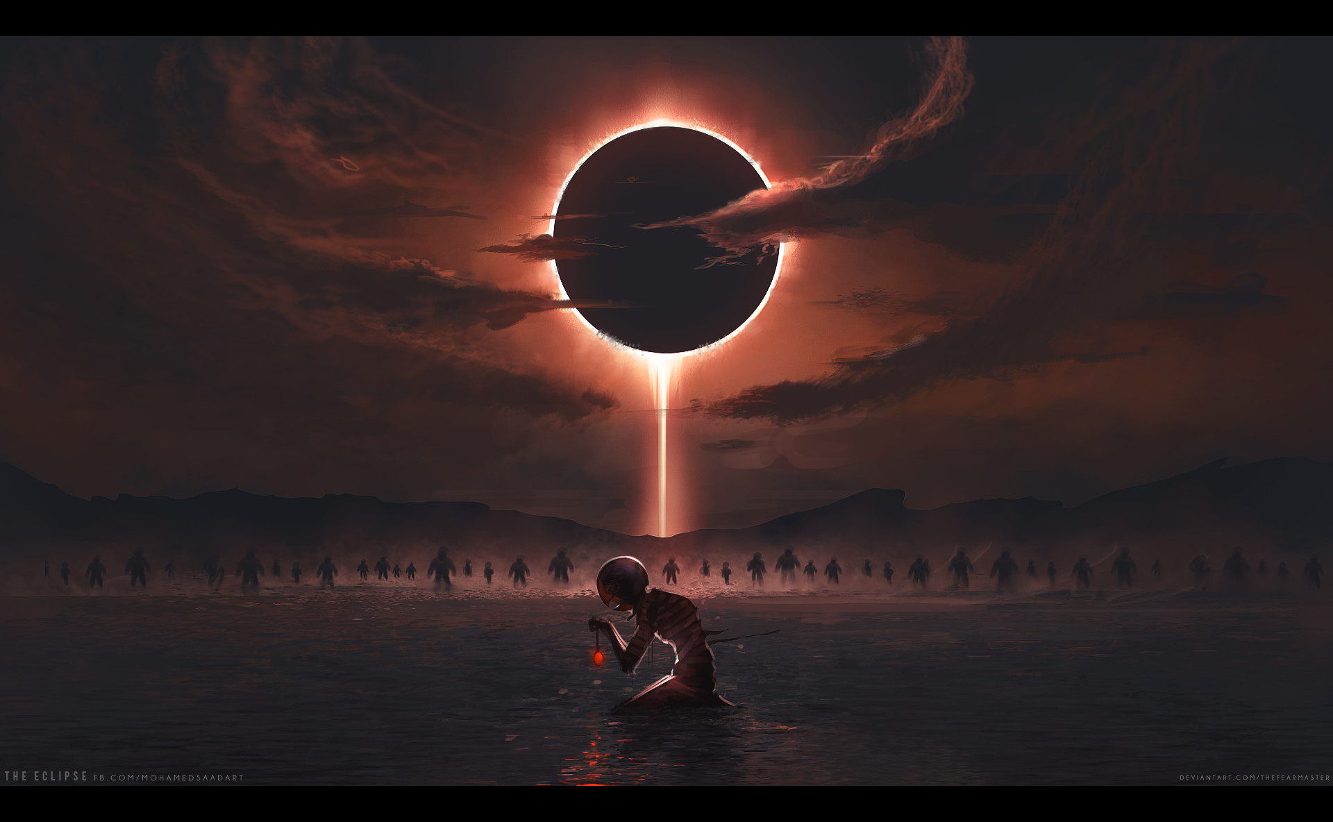 Anime 1920x1184 Berserk demon solar eclipse Behelit lake