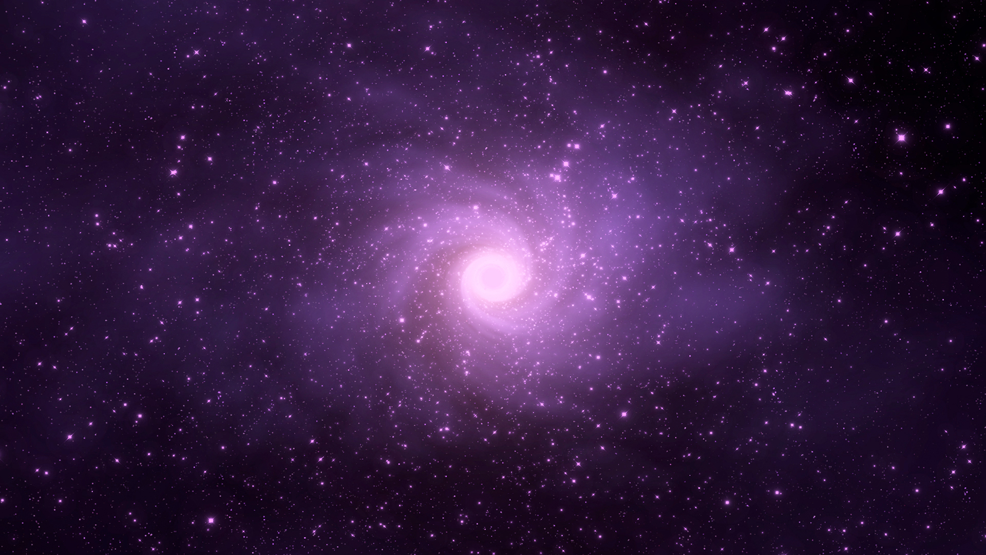 General 1920x1080 space stars purple triangle