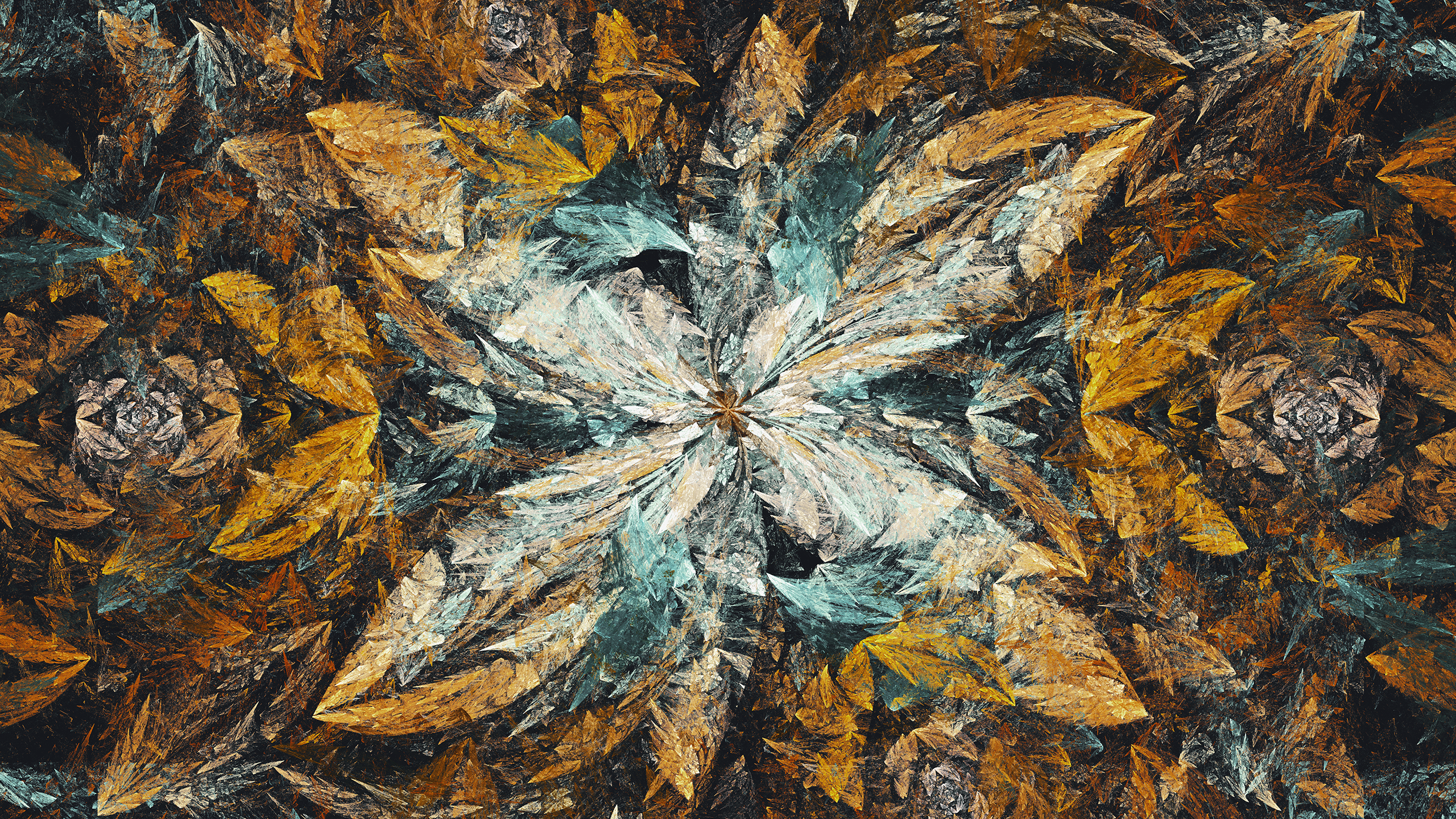 General 2560x1440 digital art fractal abstract