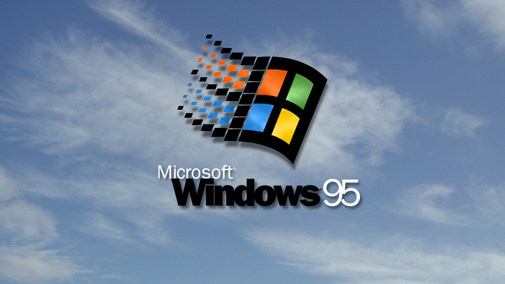 General 1920x1080 1990s Windows 95 Microsoft logo operating system