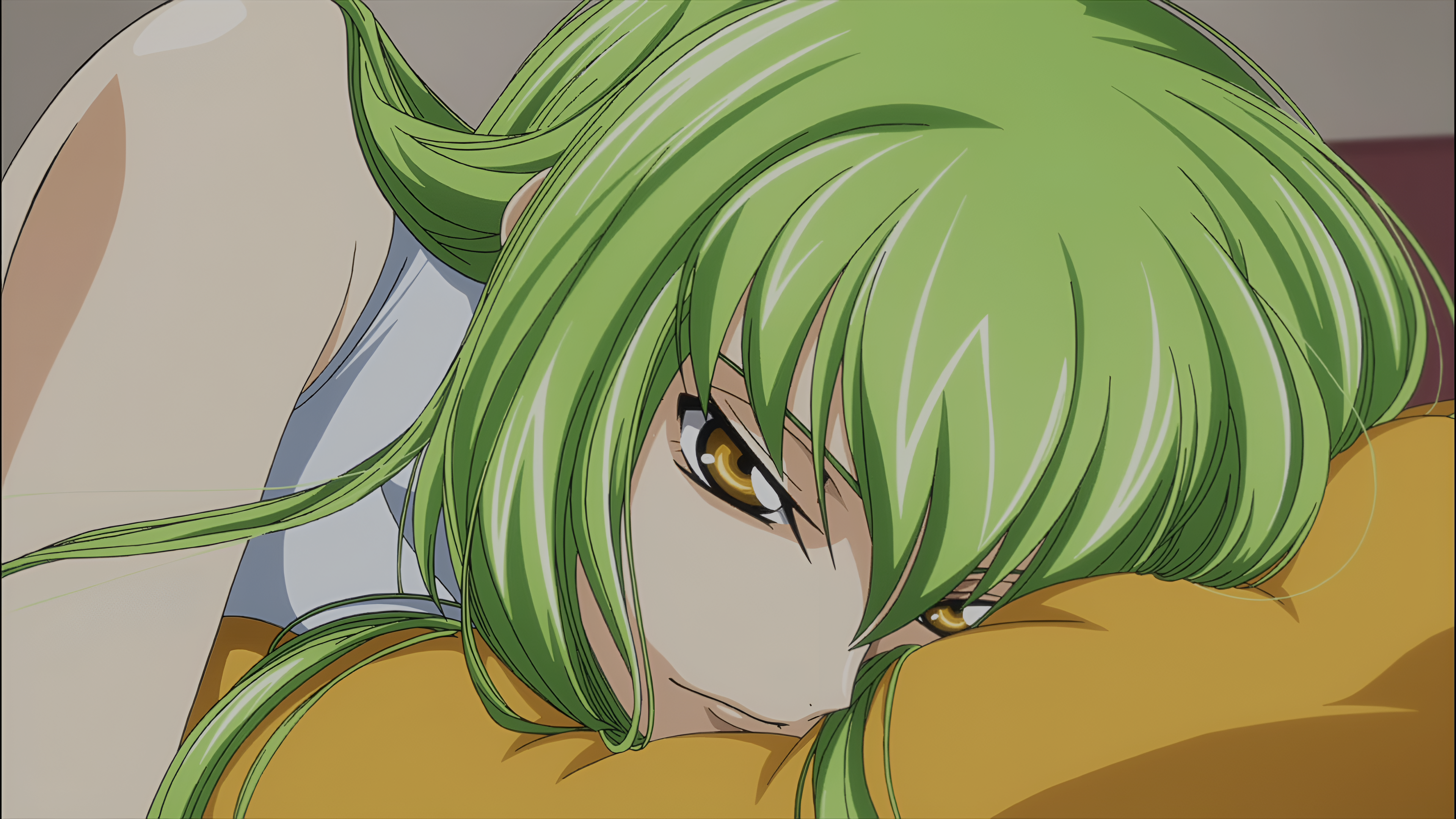 Anime 3840x2160 Code Geass C.C. (Code Geass) green hair anime girls screen shot