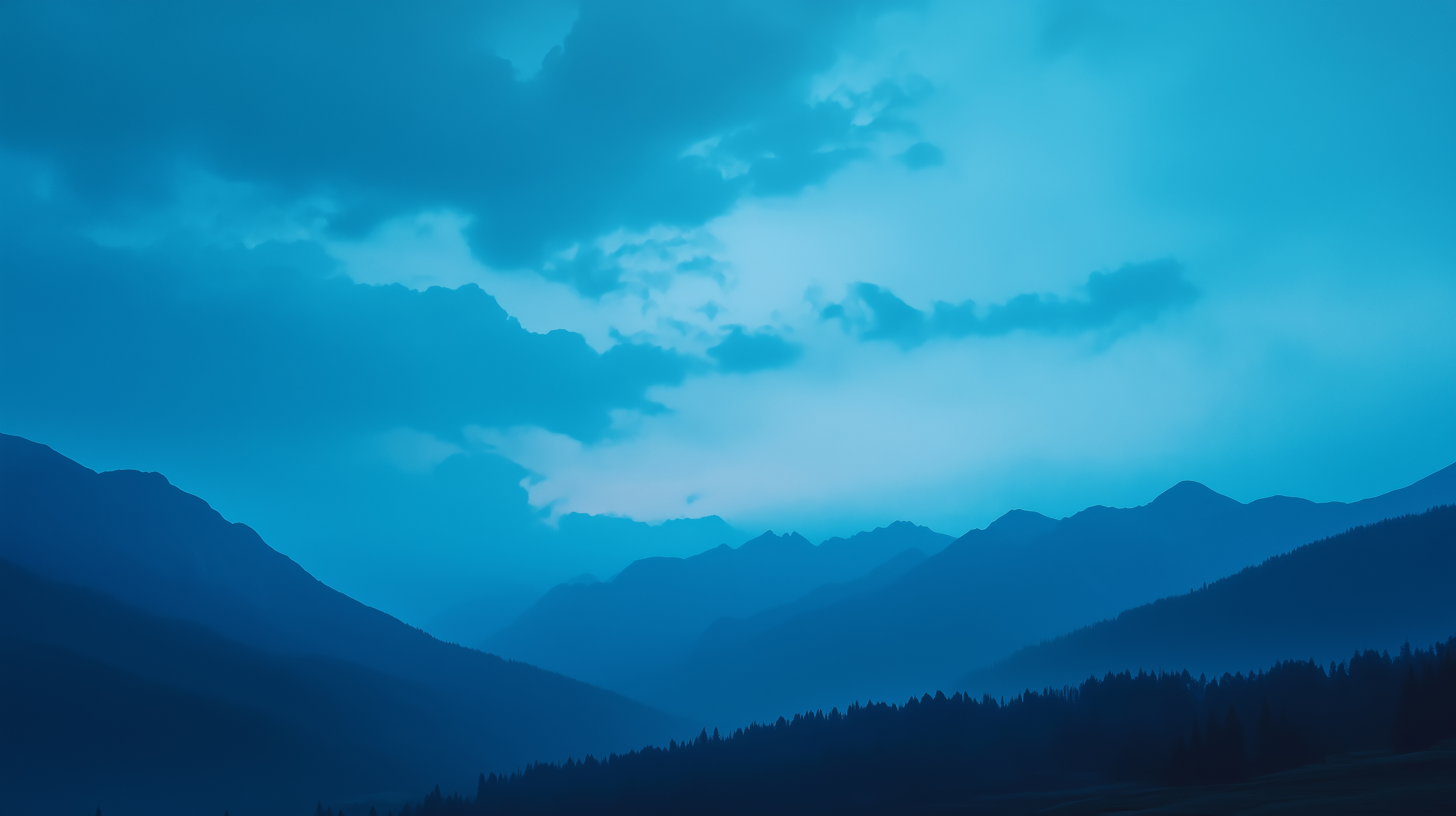 General 5824x3264 blue landscape mountains