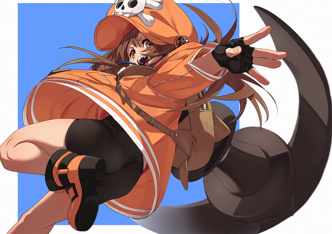 Anime 1299x918 May (Guilty Gear) Guilty gear strive Guilty Gear anchors anime games anime girls fighting games