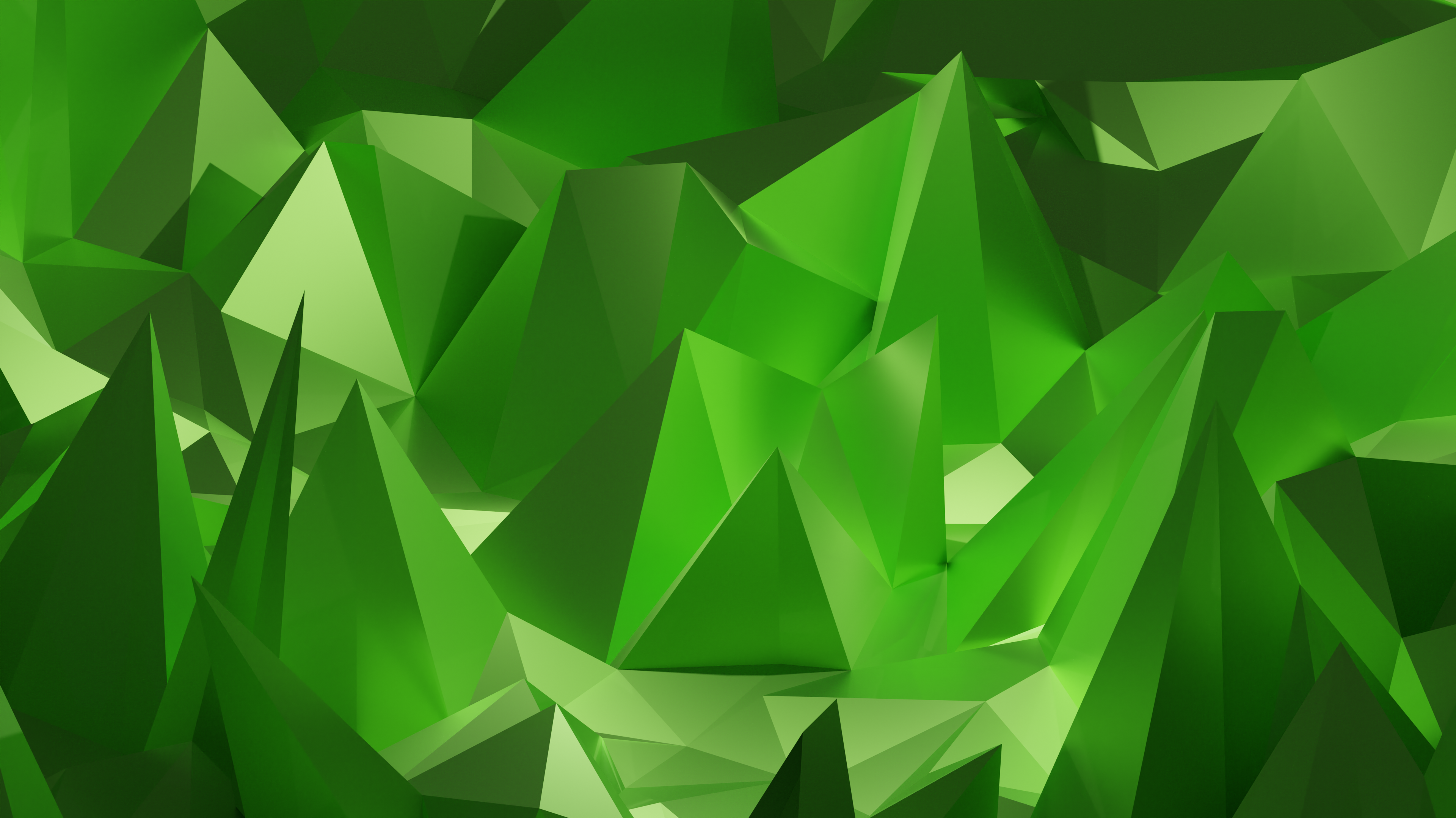 General 3840x2160 Blender low poly abstract digital art