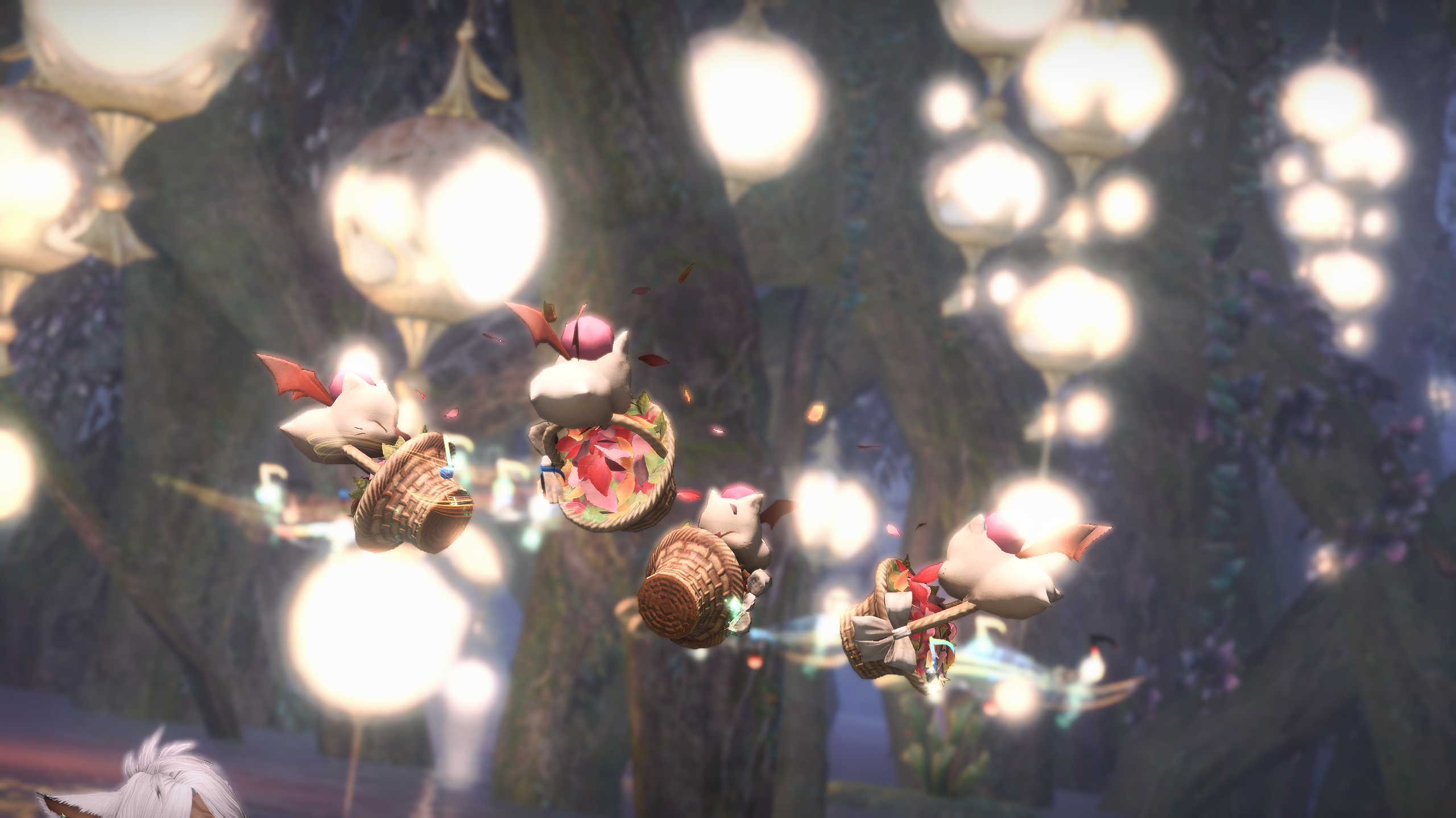 General 2560x1440 Final Fantasy XIV: A Realm Reborn reshade video games CGI trees lights