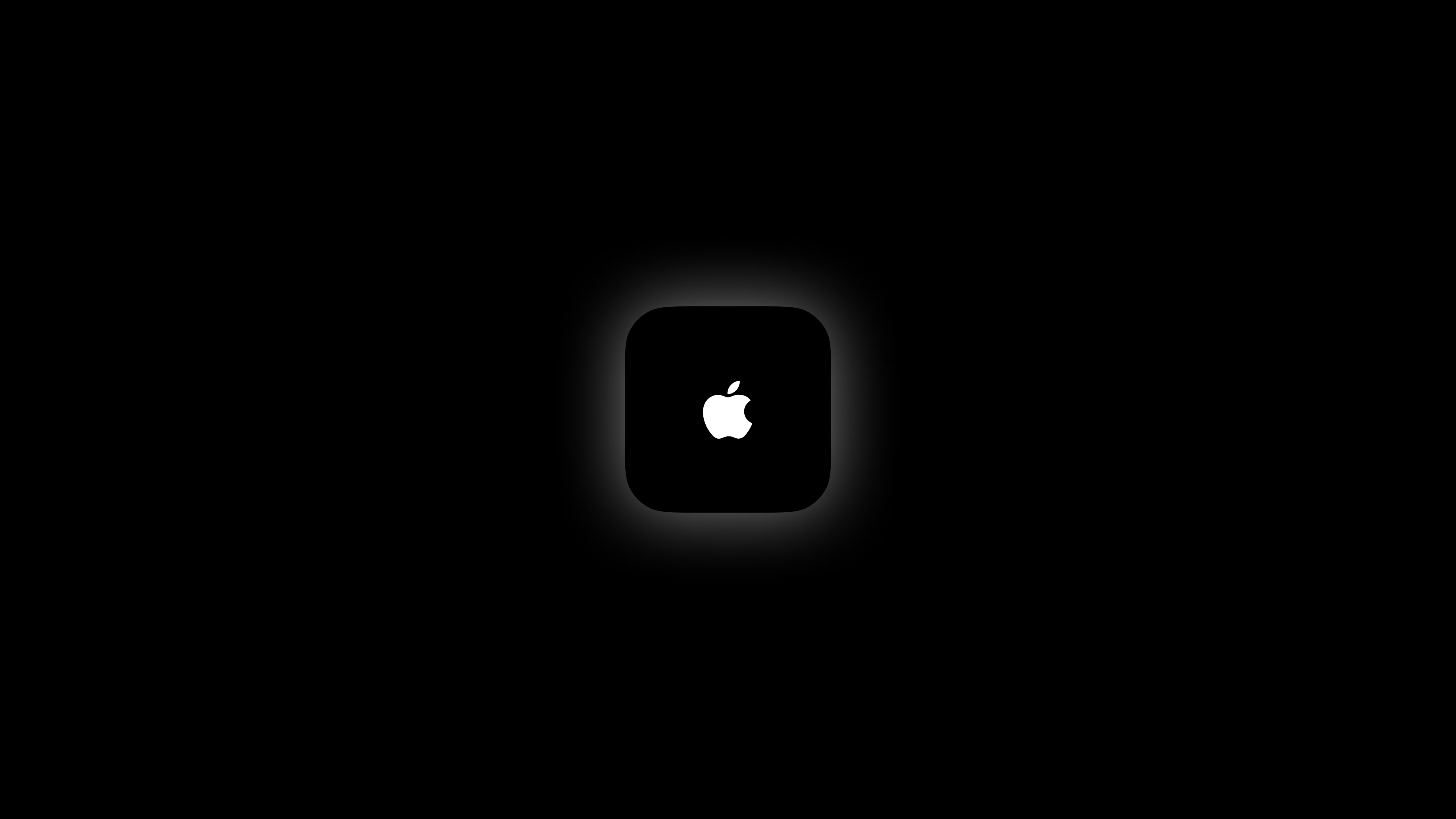 General 3840x2160 black dark Apple Inc. black background brand