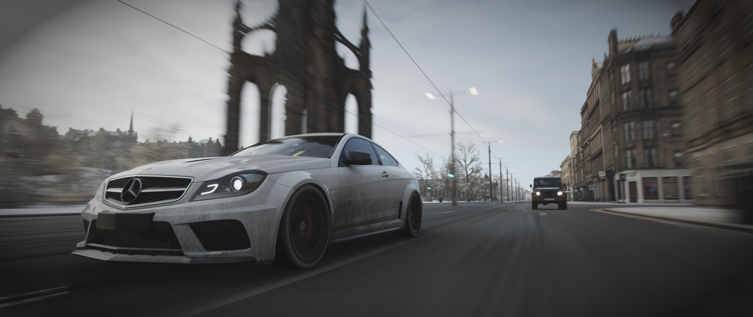 General 2560x1080 car Mercedes-Benz Forza Horizon 4 video games