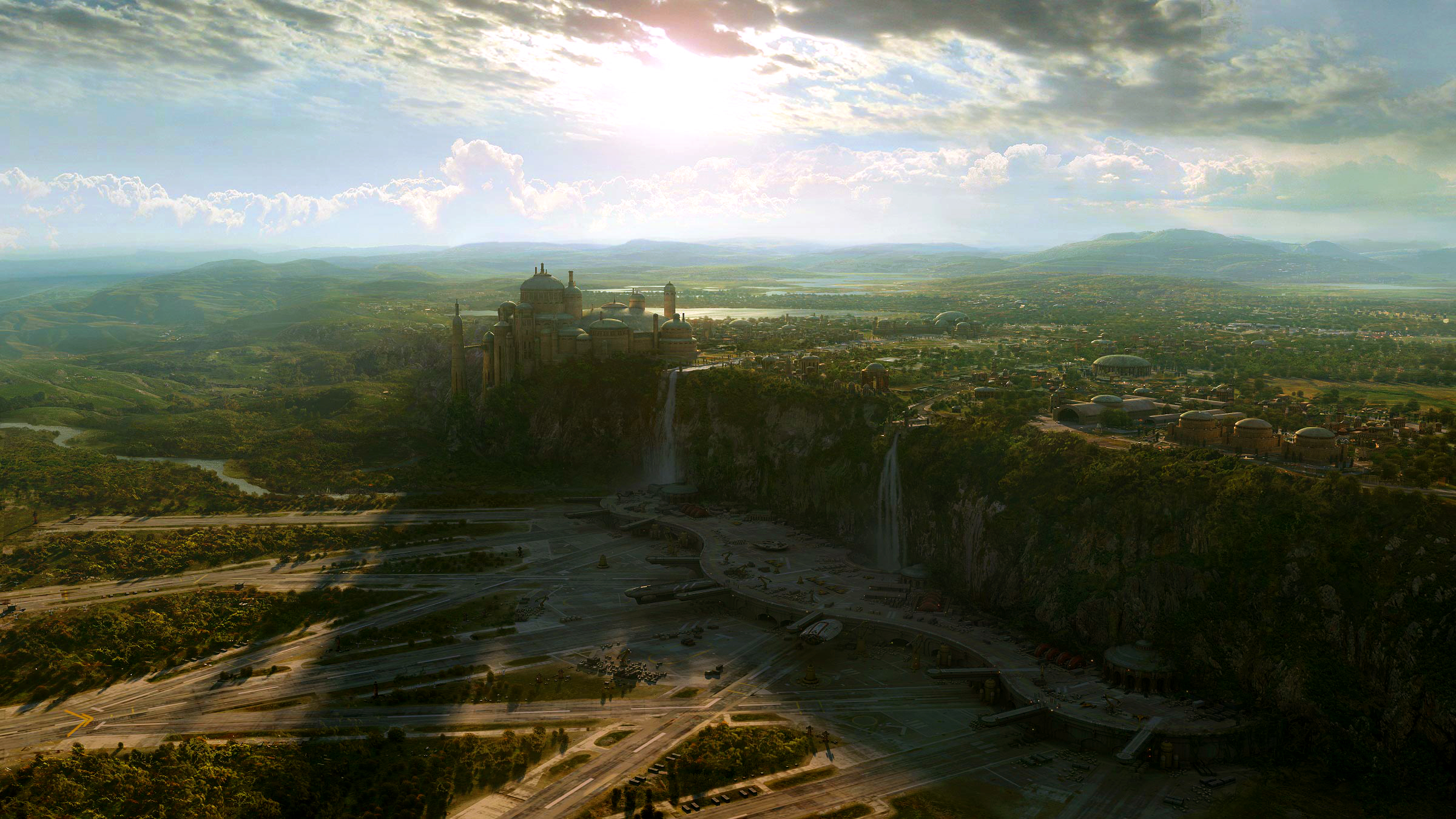 General 2400x1350 castle green background Naboo