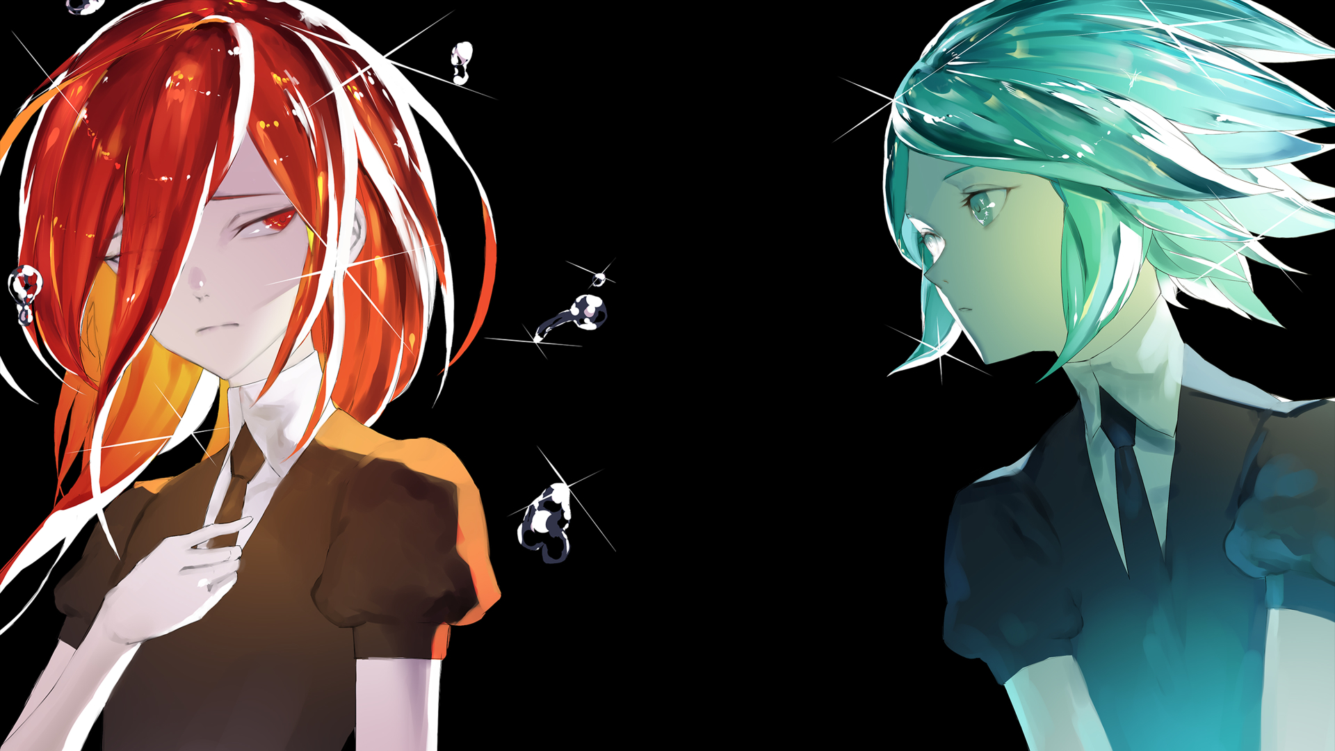 Amazon.com: Land of The Lustrous Cinnabar Tears Sad Anime W3ejl Poster  Decorative Painting Canvas Wall Art Living Room Posters Bedroom Painting  16×24inch(40×60cm) : לבית ולמטבח