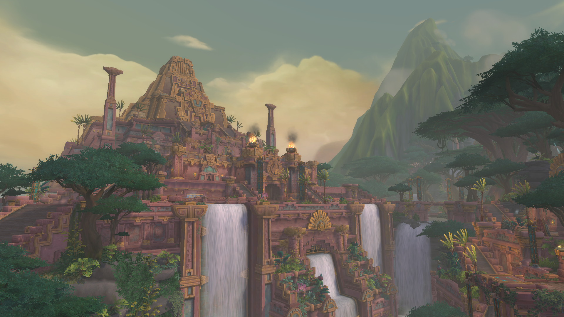 General 1920x1080 World of Warcraft: Battle for Azeroth Zuldazar Dazar'alor digital art