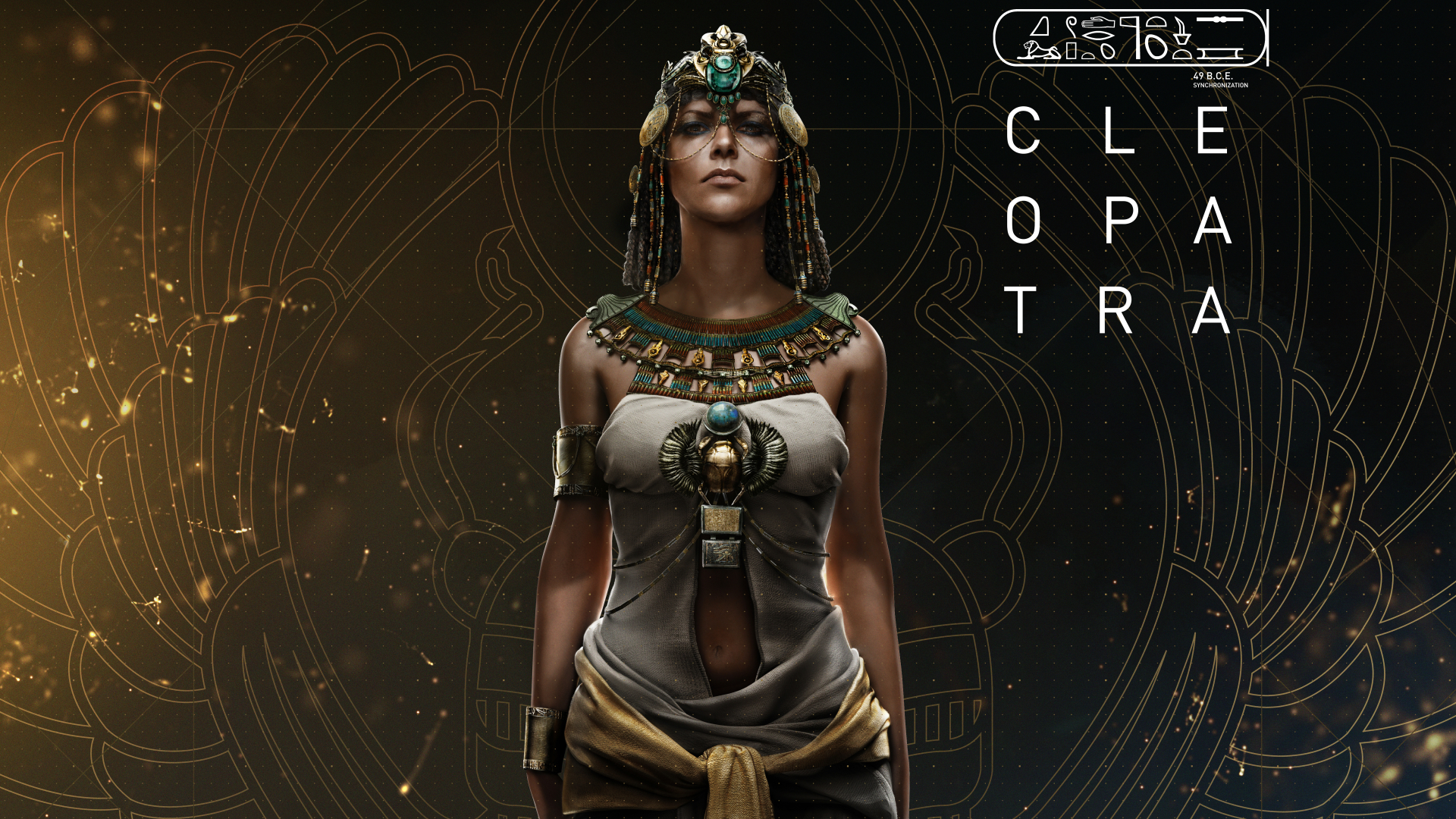General 1920x1080 Assassin's Creed Cleopatra Assassin's Creed: Origins Egyptian women oriental video games video game characters Ubisoft