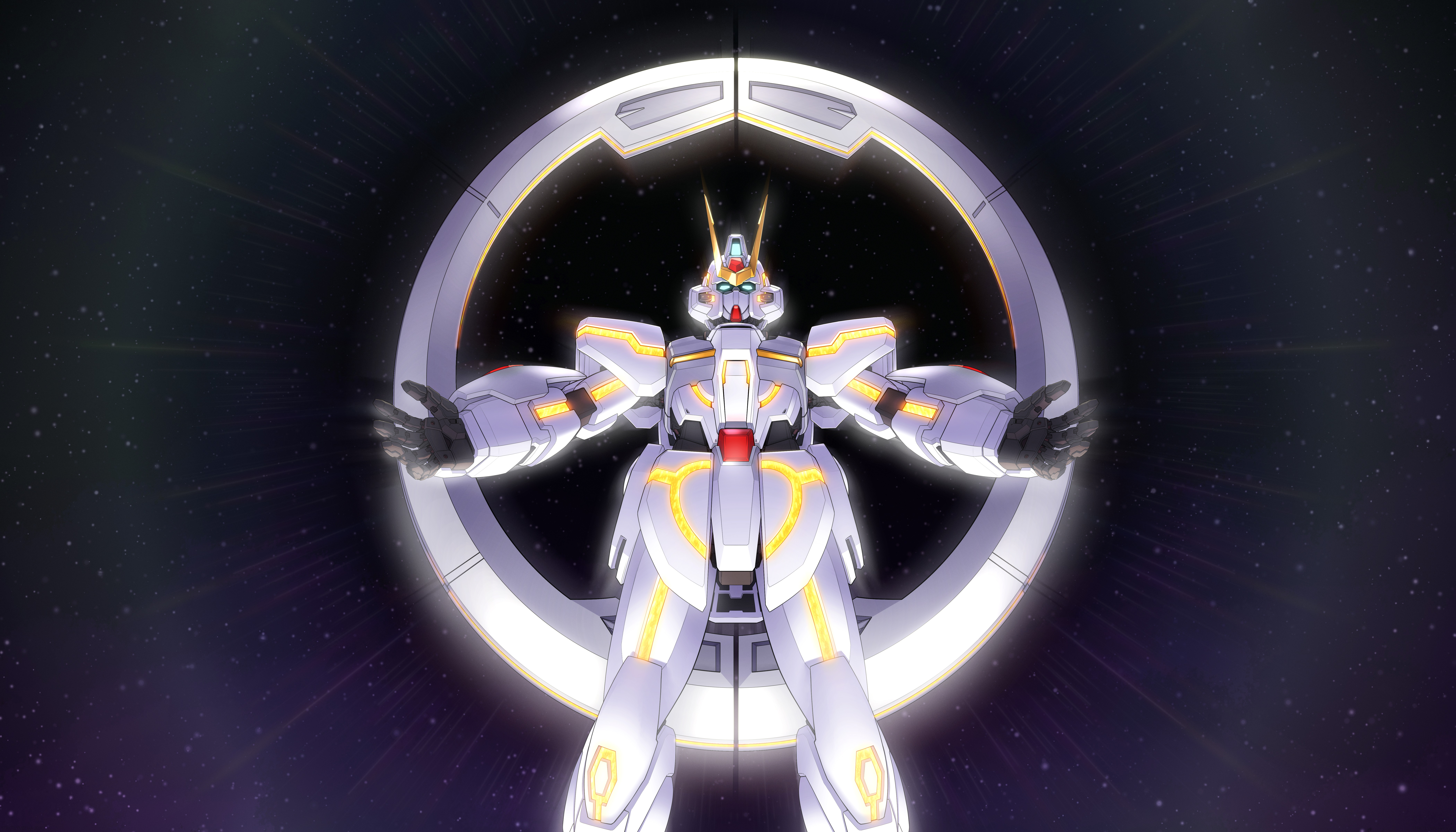 Anime 8400x4800 Stargazer Gundam Mobile Suit Gundam SEED C.E. 73: STARGAZER anime mechs Gundam Super Robot Taisen artwork digital art fan art