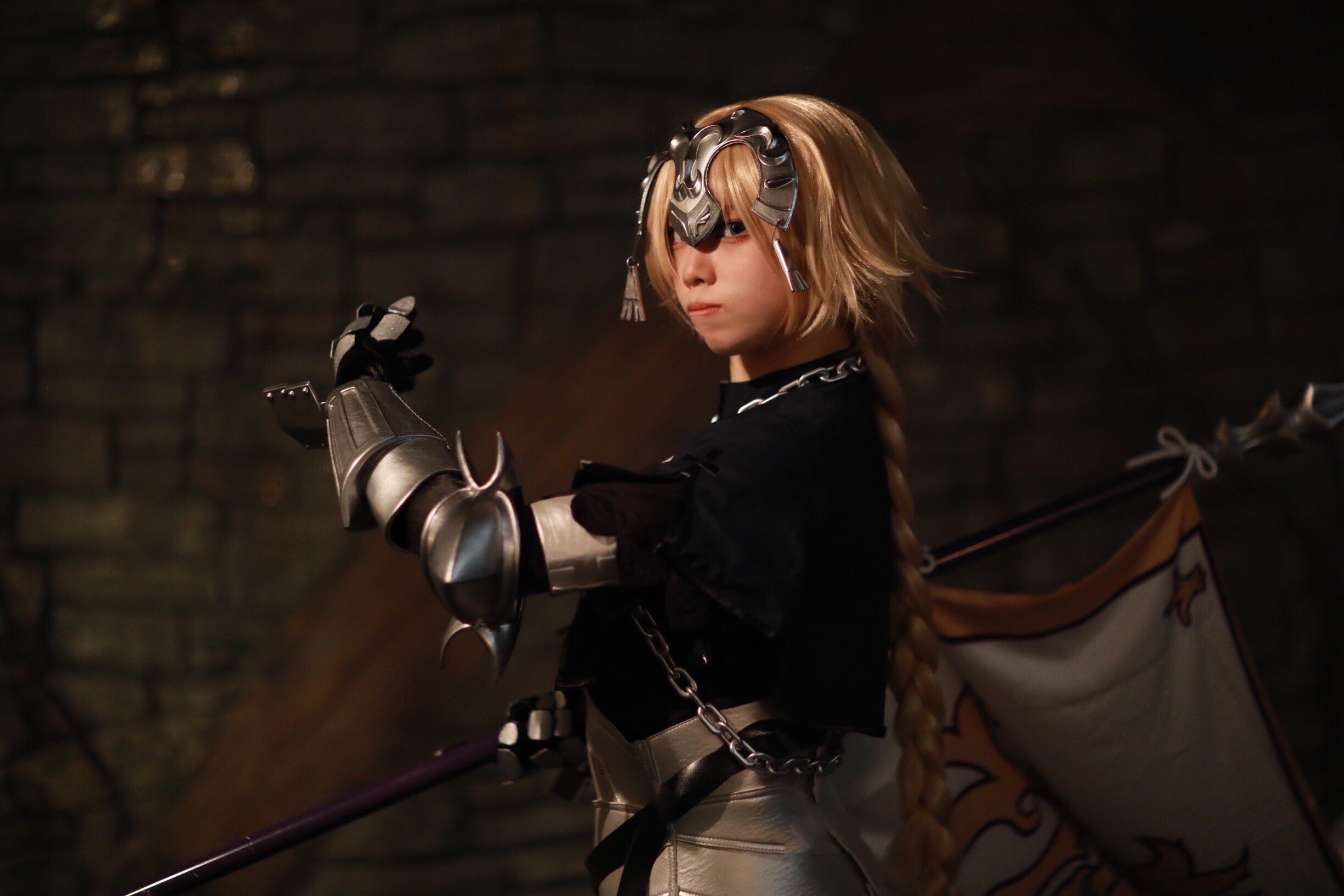 People 2448x1632 Jeanne d'Arc (Fate) Ruler (Fate/Apocrypha) Asian asian cosplayer cosplay Japanese Japanese women women long hair blonde