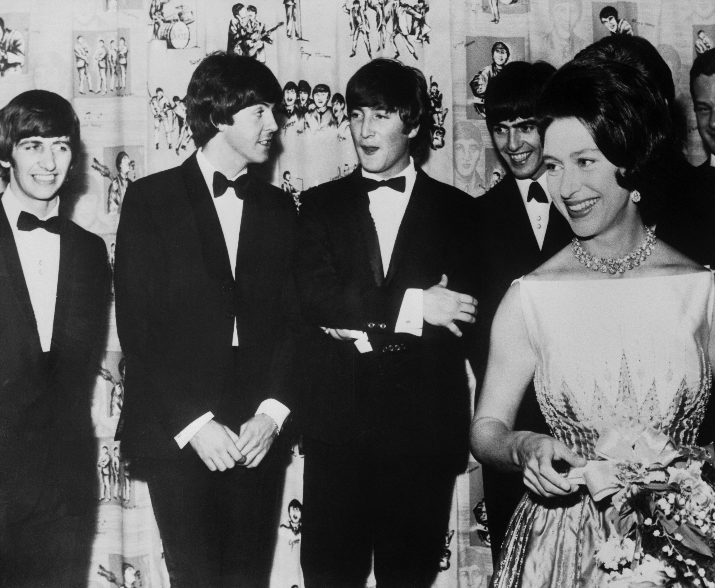 People 2700x2223 The Beatles John Lennon George Harrison Ringo Starr Paul McCartney band men women