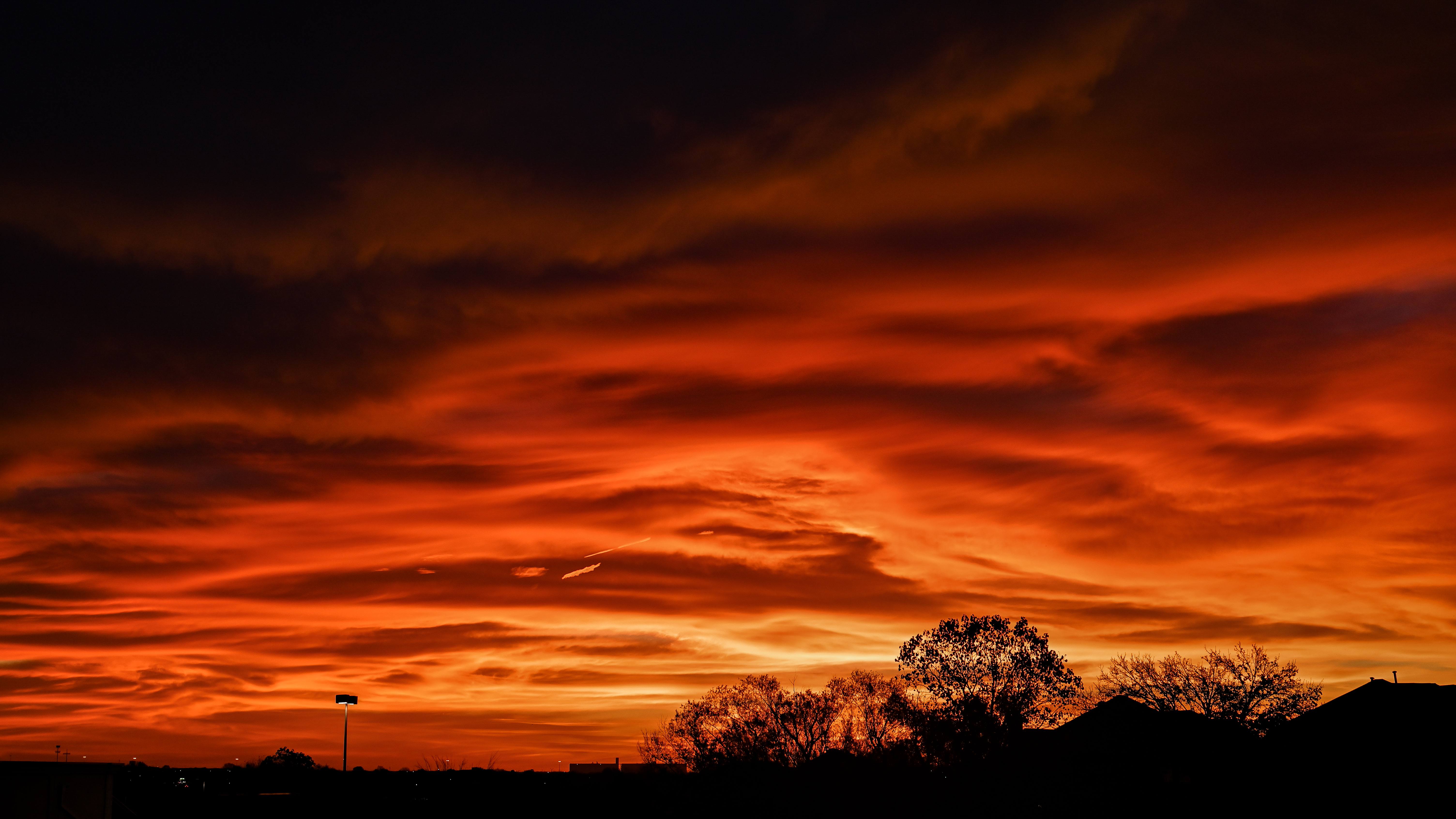 General 6016x3384 sunset nature landscape clouds silhouette outdoors red photography dusk Jonathan Curry