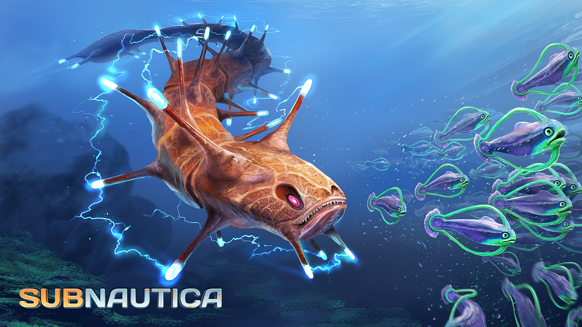 General 1920x1080 subnautica video games underwater creature concept art
