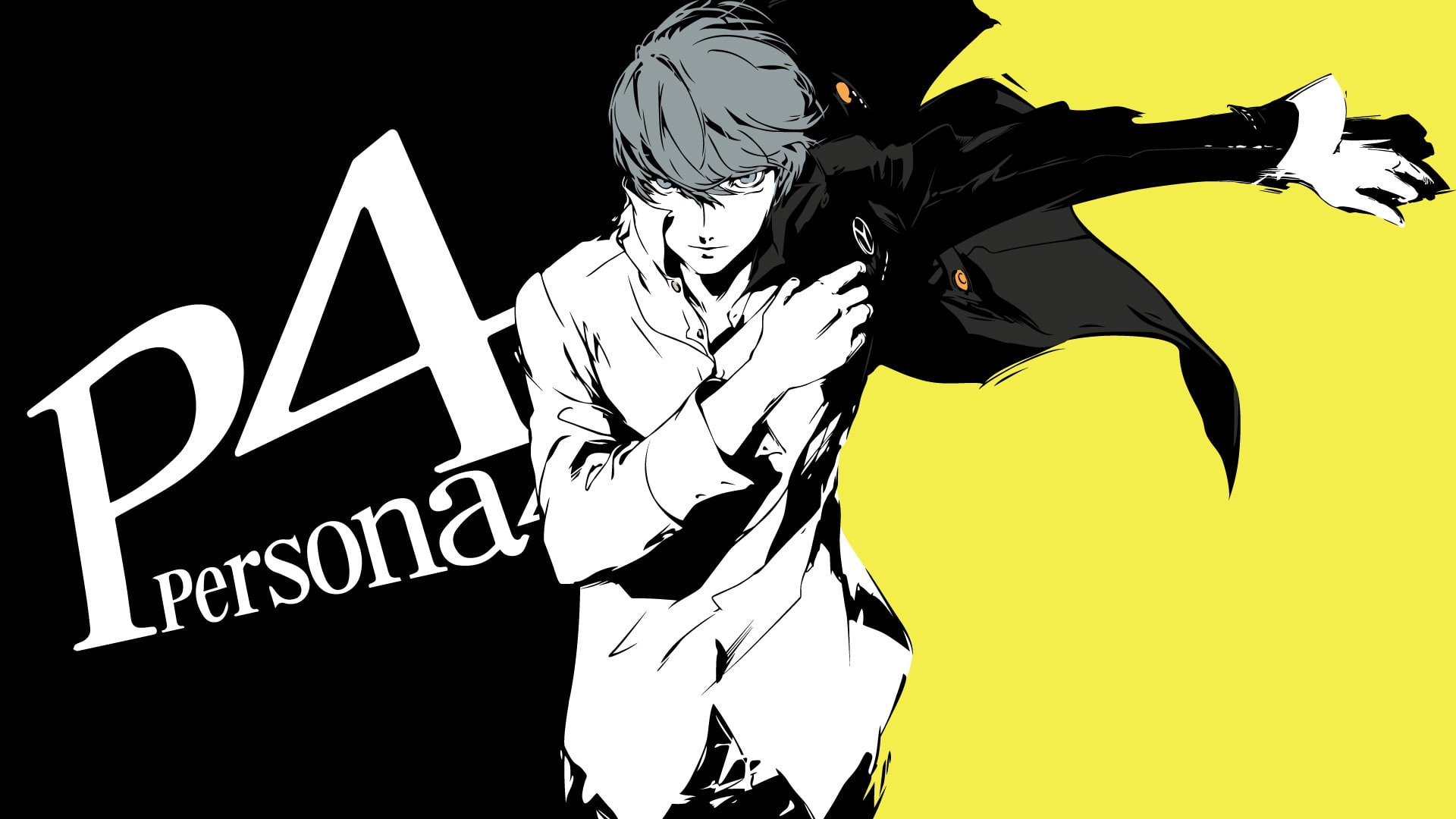 Anime 1920x1080 Persona 4 Persona series jacket video game characters video games anime boys anime anime games selective coloring